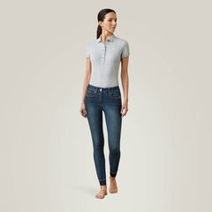 Women|Trends Halo Denim Knee Patch Breech | Ariat us