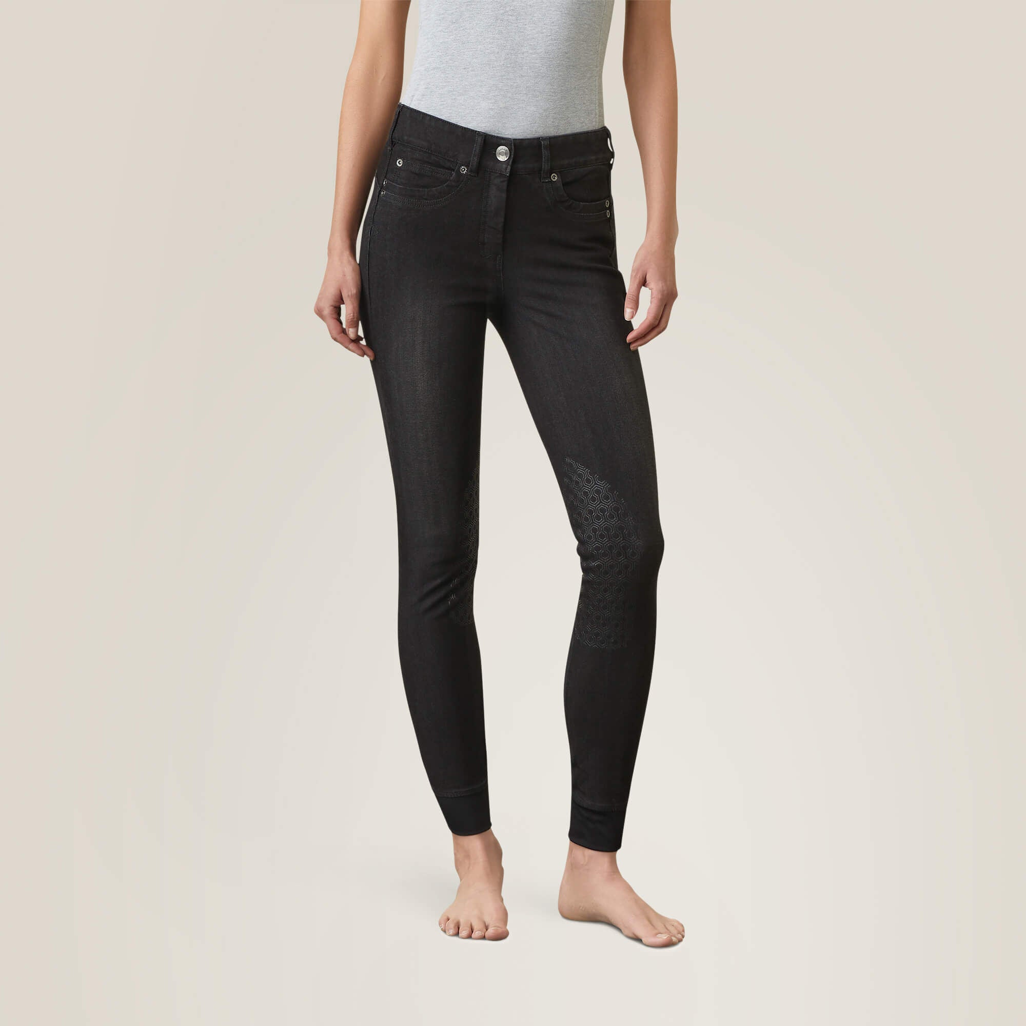 Women Halo B Denim Knee Patch Breech | Ariat Discount