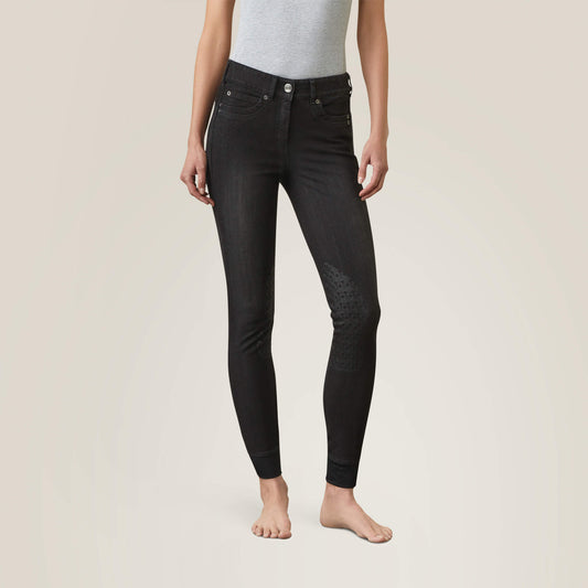 Women Halo B Denim Knee Patch Breech | Ariat Discount