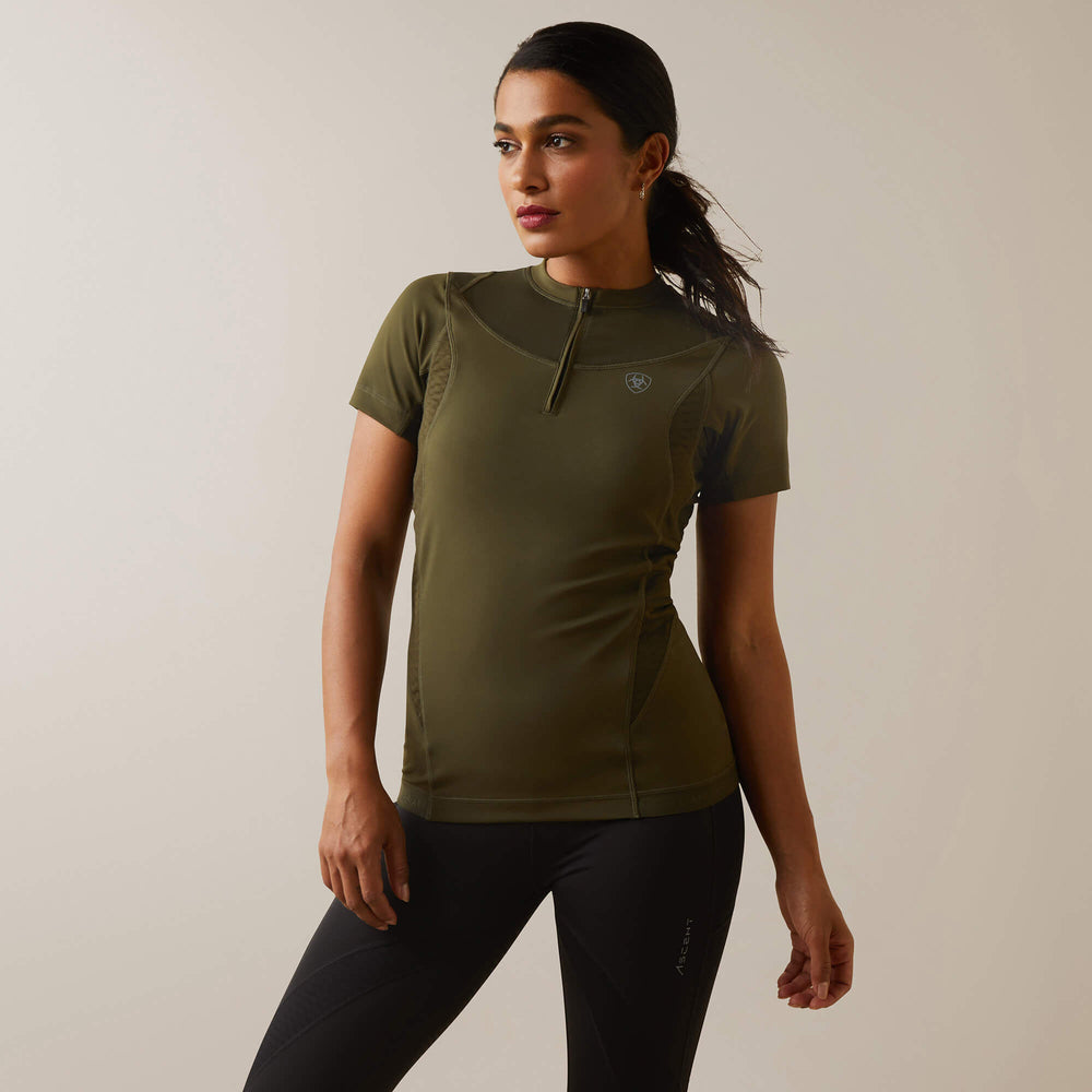 Women Ascent 1/4 Zip Baselayer | Ariat Online