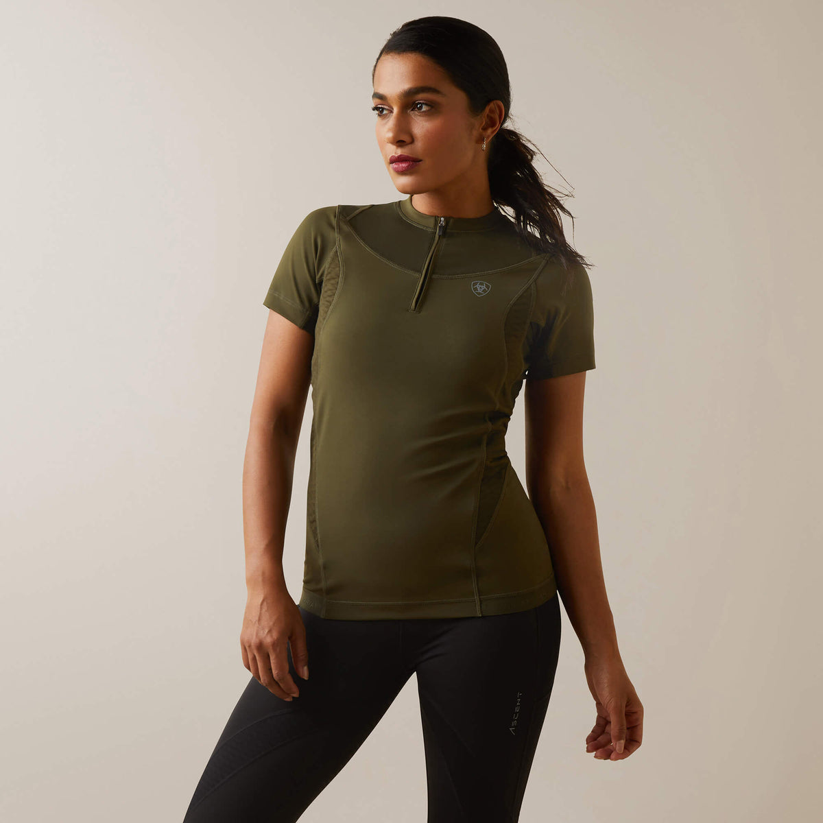 Women Ascent 1/4 Zip Baselayer | Ariat Online