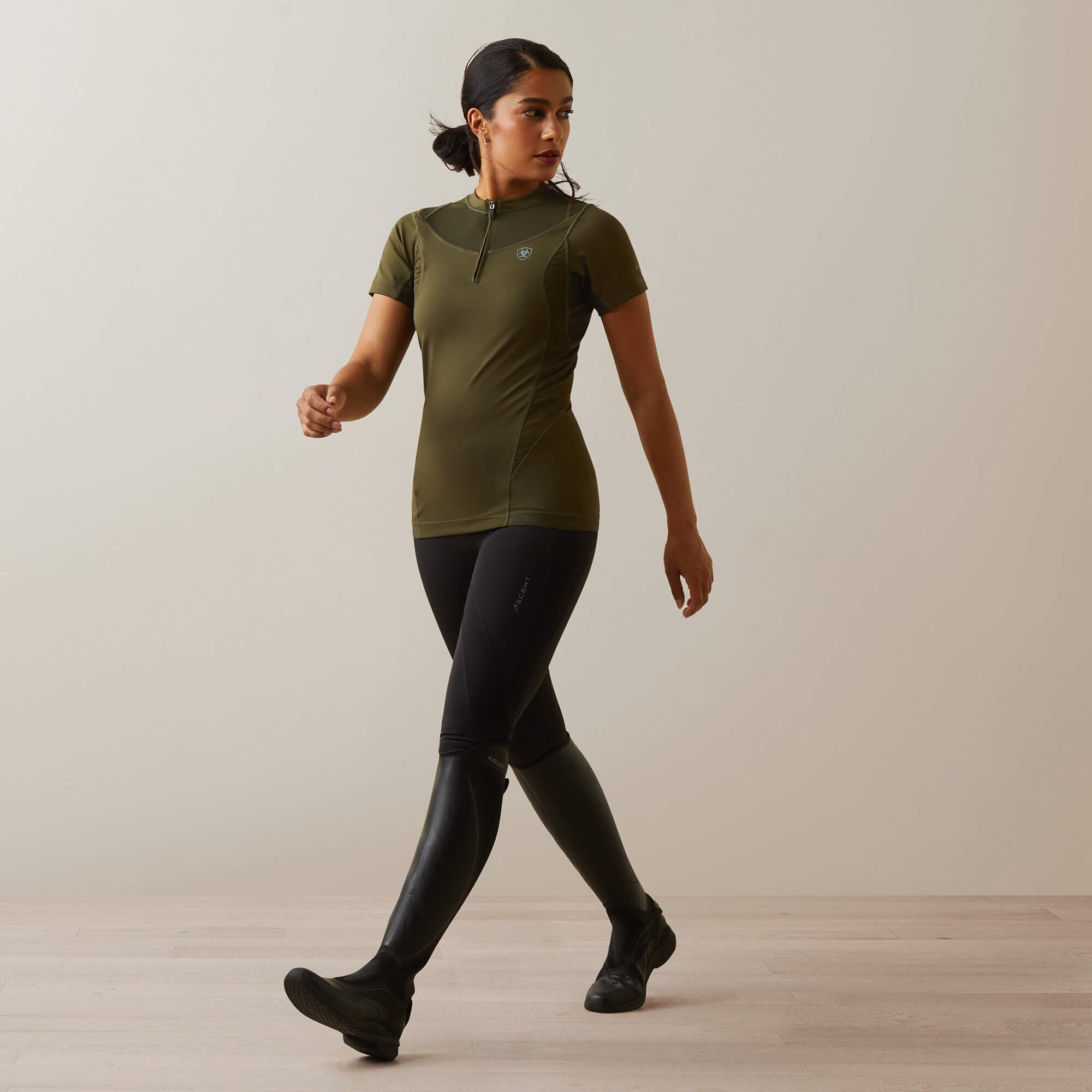 Women Ascent 1/4 Zip Baselayer | Ariat Online