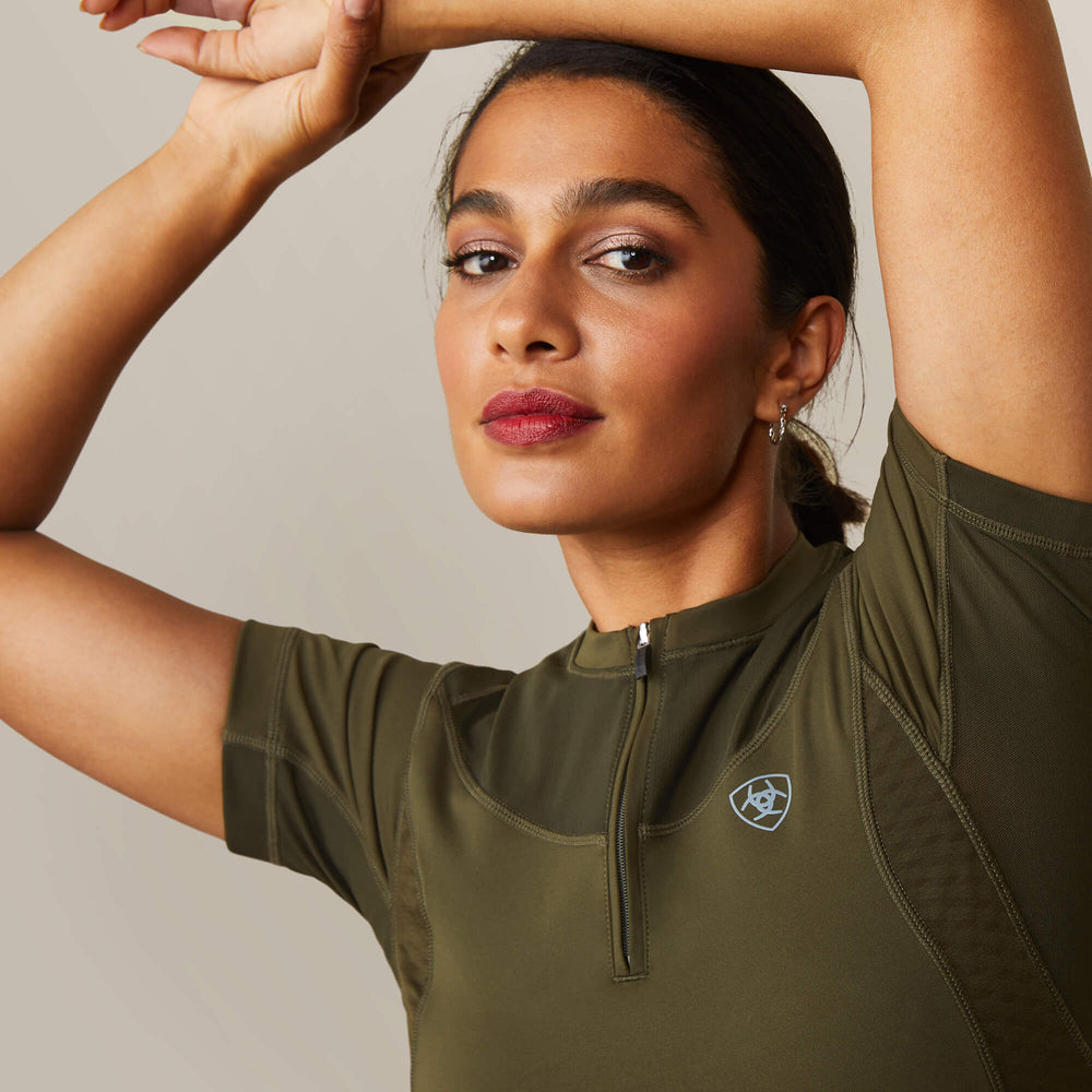 Women Ascent 1/4 Zip Baselayer | Ariat Online