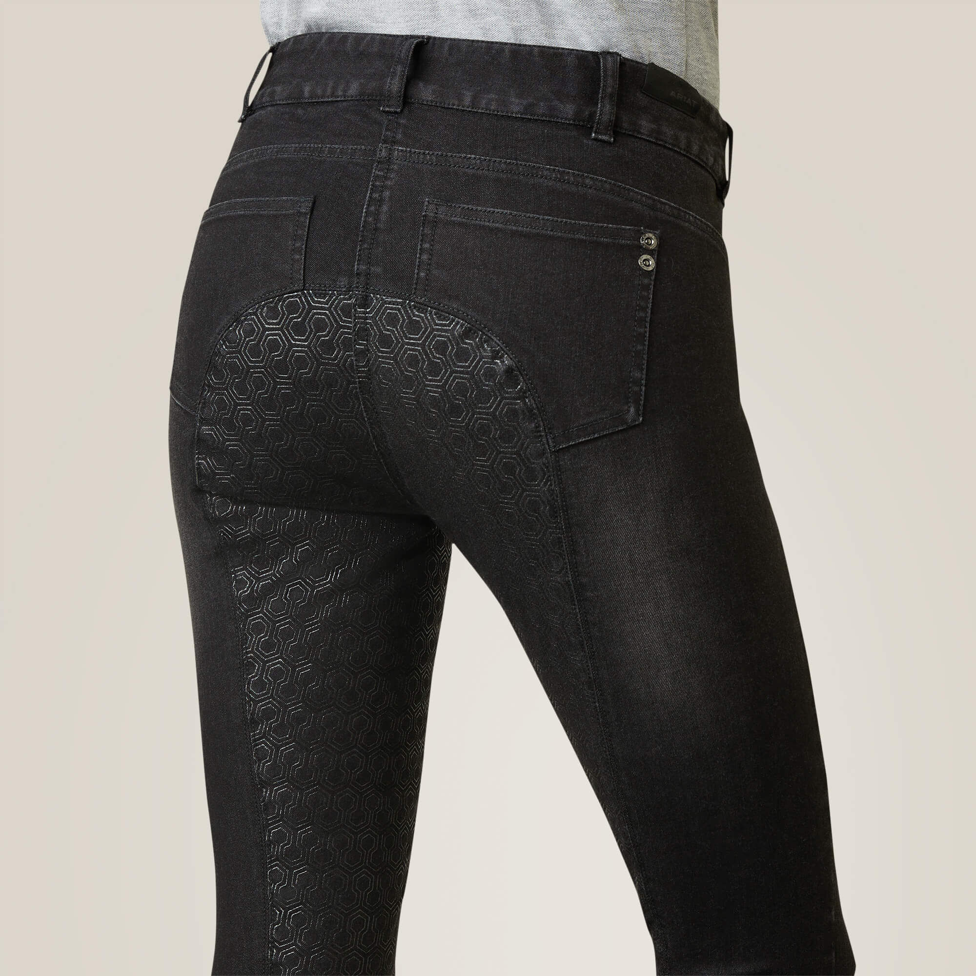 Women|Trends Halo B Denim Full Seat Breech | Ariat for sale