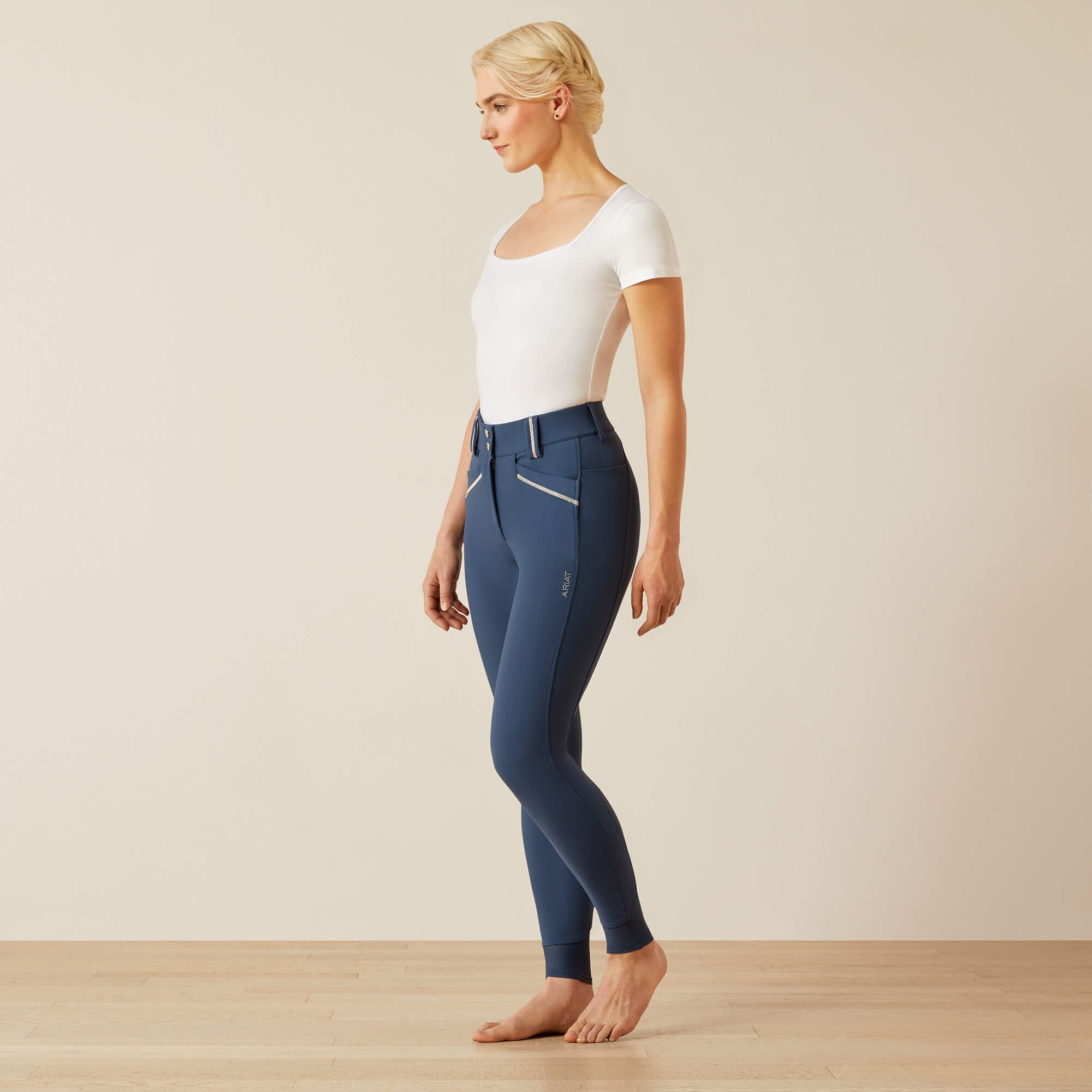 Women Tri Factor Grace Knee Patch Breech | Ariat for sale