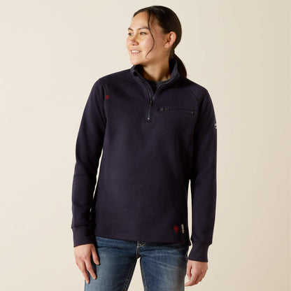 Women FR Rev 1/4 Zip Top | Ariat Outlet