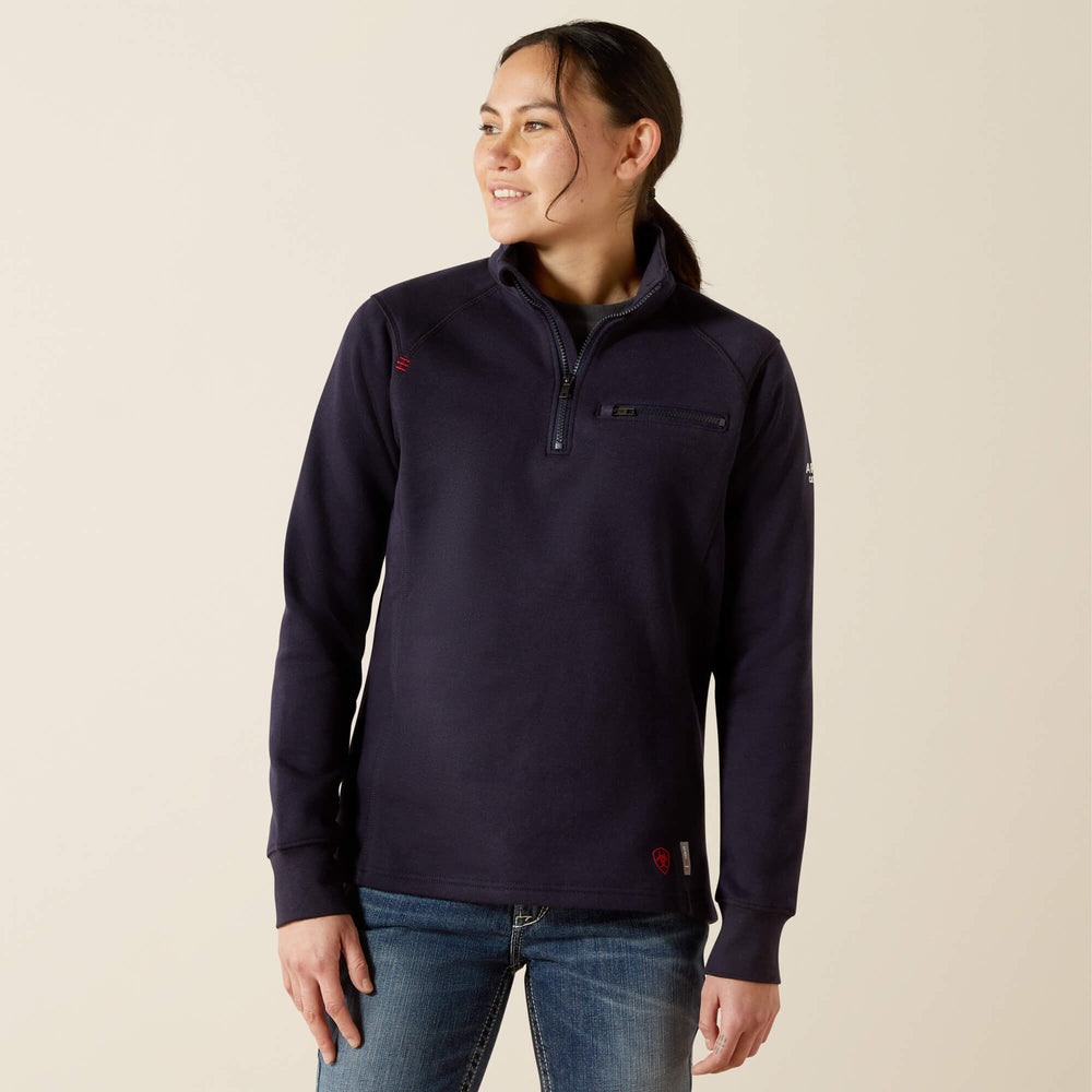 Women FR Rev 1/4 Zip Top | Ariat Outlet