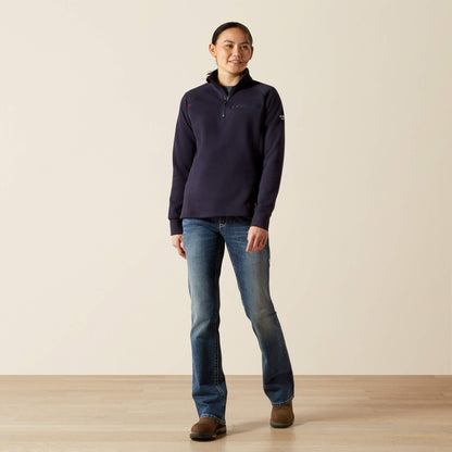 Women FR Rev 1/4 Zip Top | Ariat Outlet
