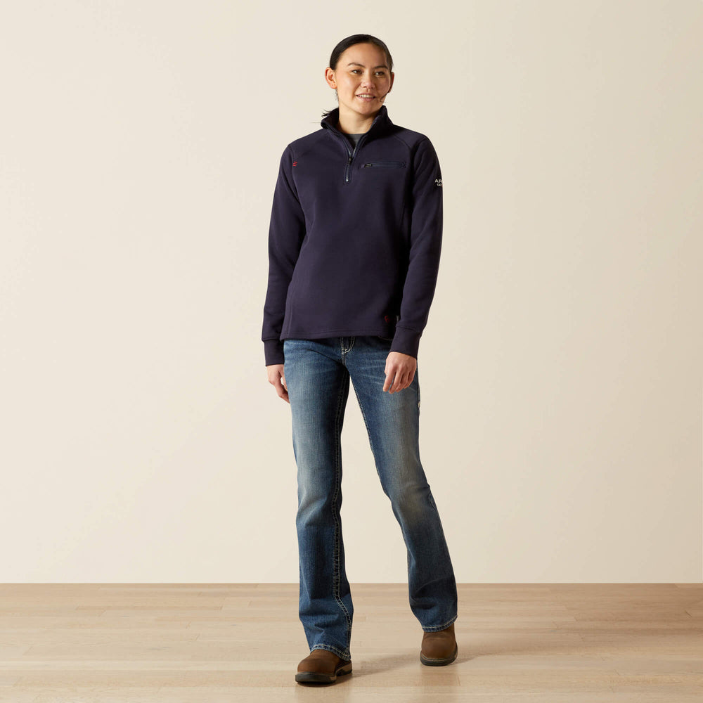 Women FR Rev 1/4 Zip Top | Ariat Outlet