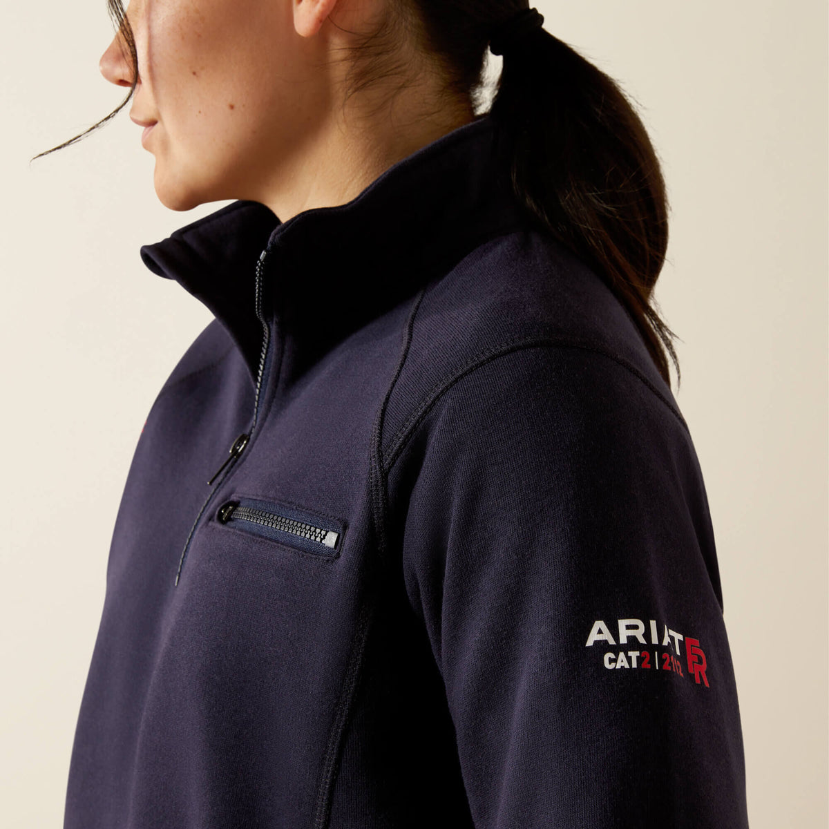 Women FR Rev 1/4 Zip Top | Ariat Outlet