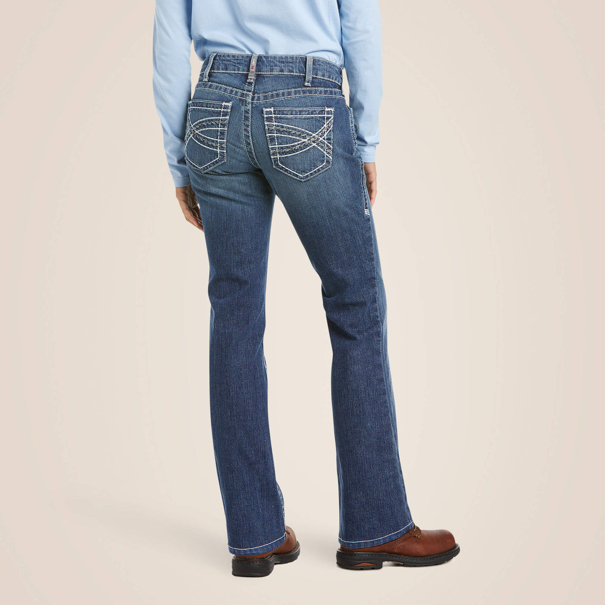 Women FR DuraStretch Entwined Boot Cut Jean | Ariat on sale
