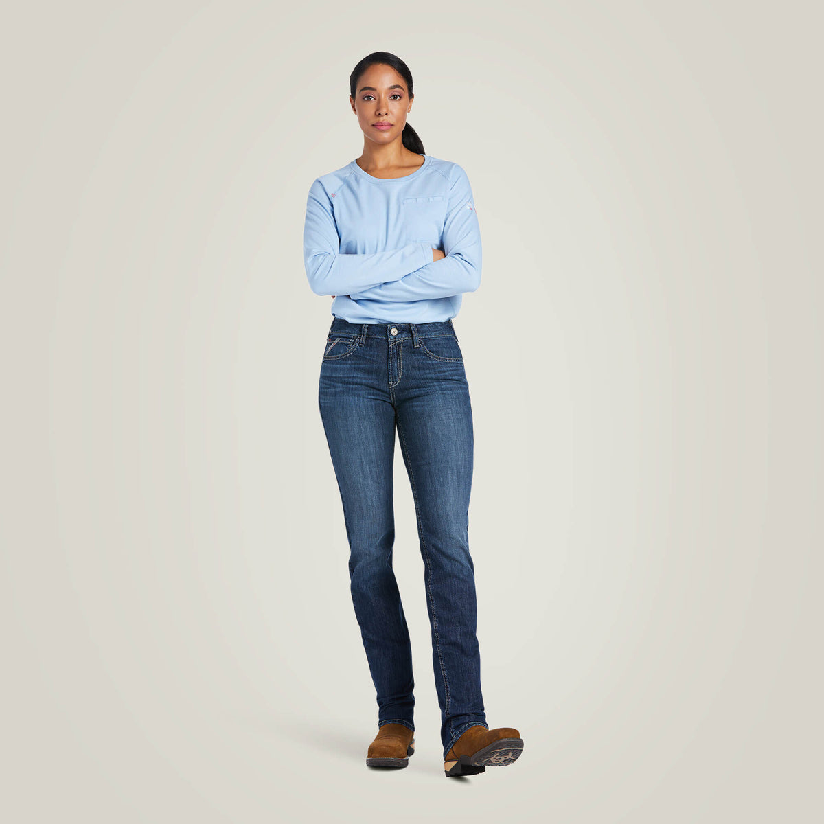 Women FR Perfect Rise DuraStretch Avelynn Slim Leg Jean | Ariat for sale