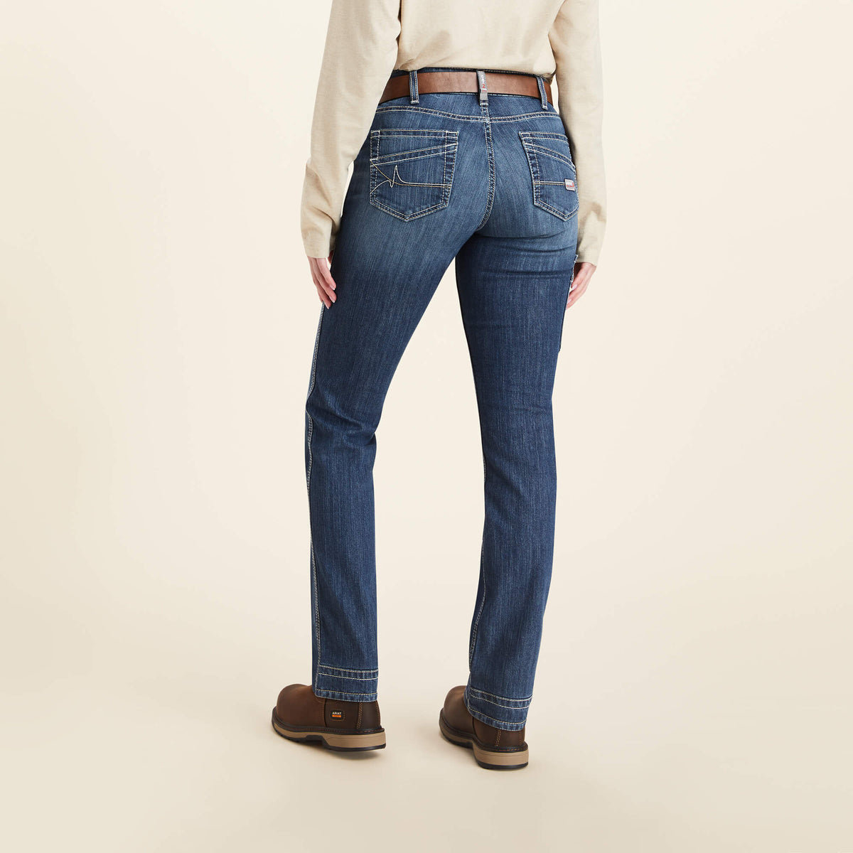 Women FR Perfect Rise DuraLight Stretch Cell Phone Pocket Straight Jean | Ariat Discount