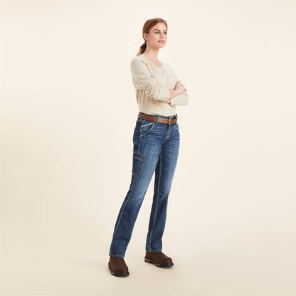 Women FR Perfect Rise DuraLight Stretch Cell Phone Pocket Straight Jean | Ariat Discount