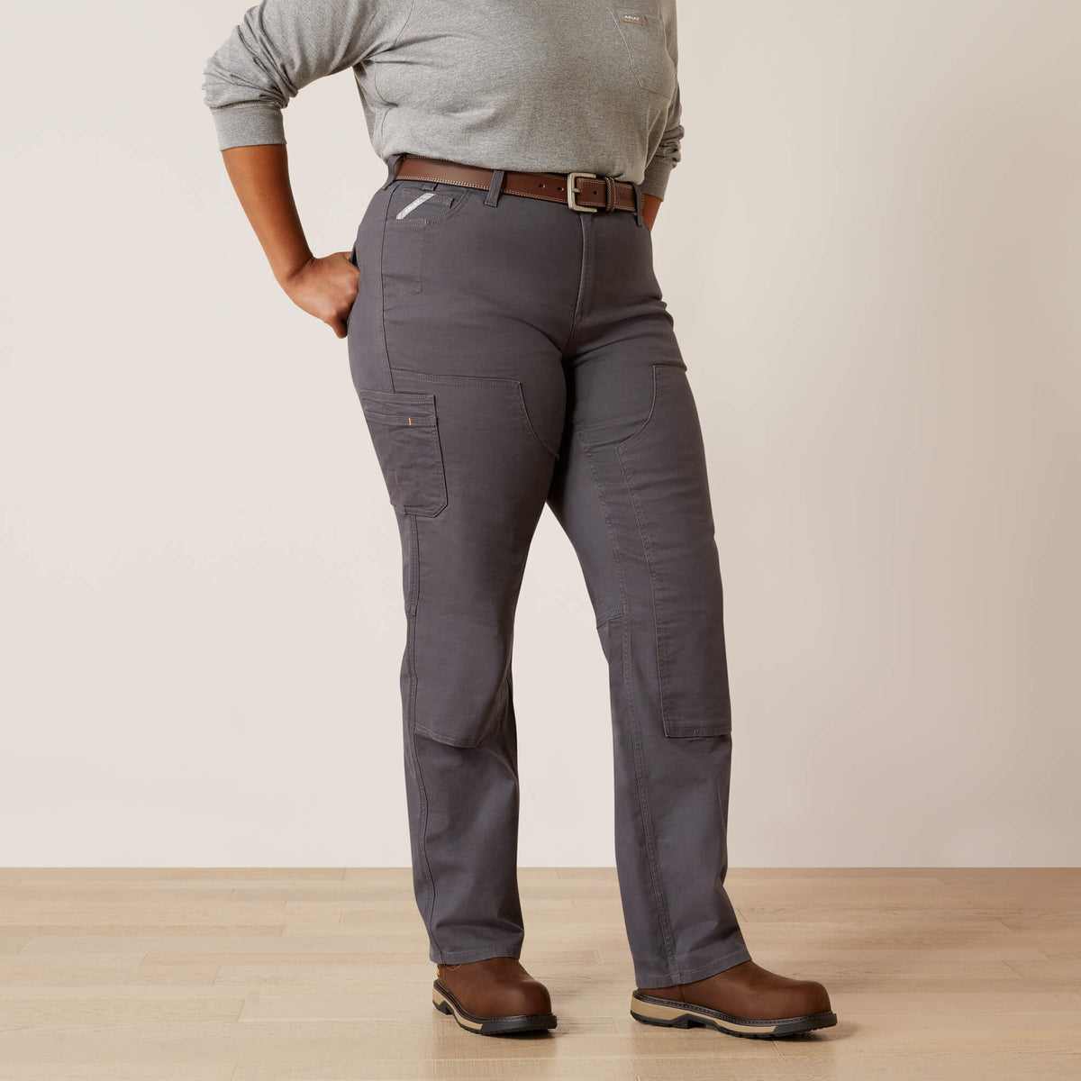 Women Rebar PR DuraStretch Made Tough Double Front Straight Pant | Ariat near me