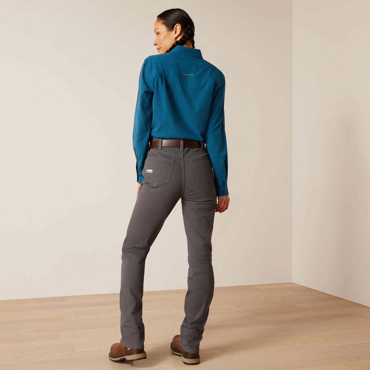 Women Rebar PR DuraStretch Made Tough Double Front Straight Pant | Ariat near me