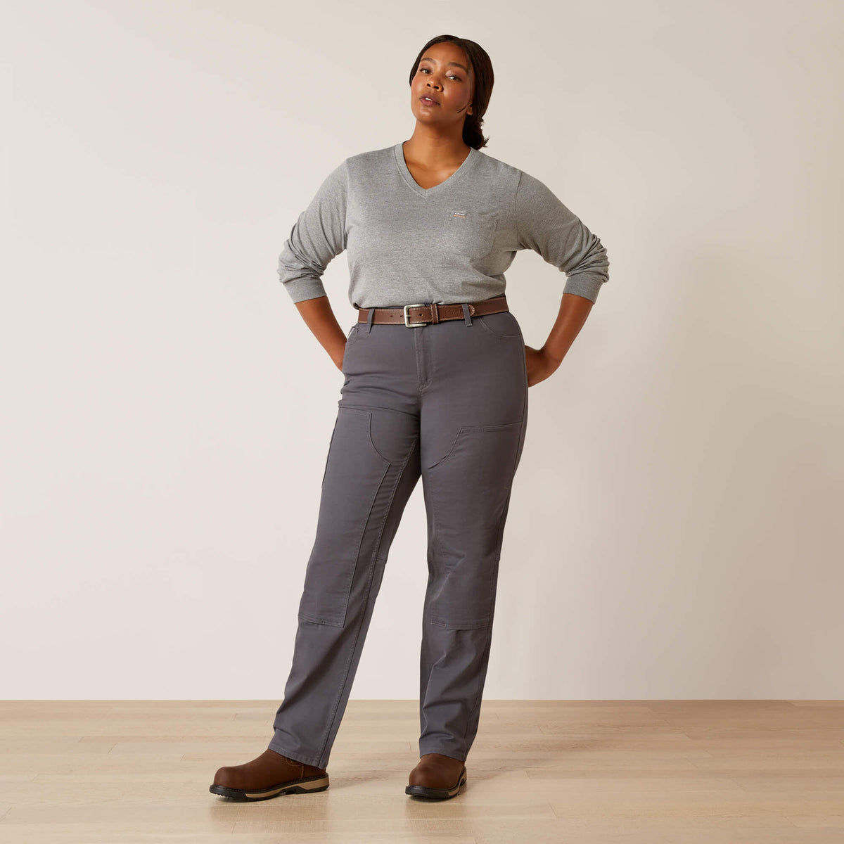 Women Rebar PR DuraStretch Made Tough Double Front Straight Pant | Ariat near me