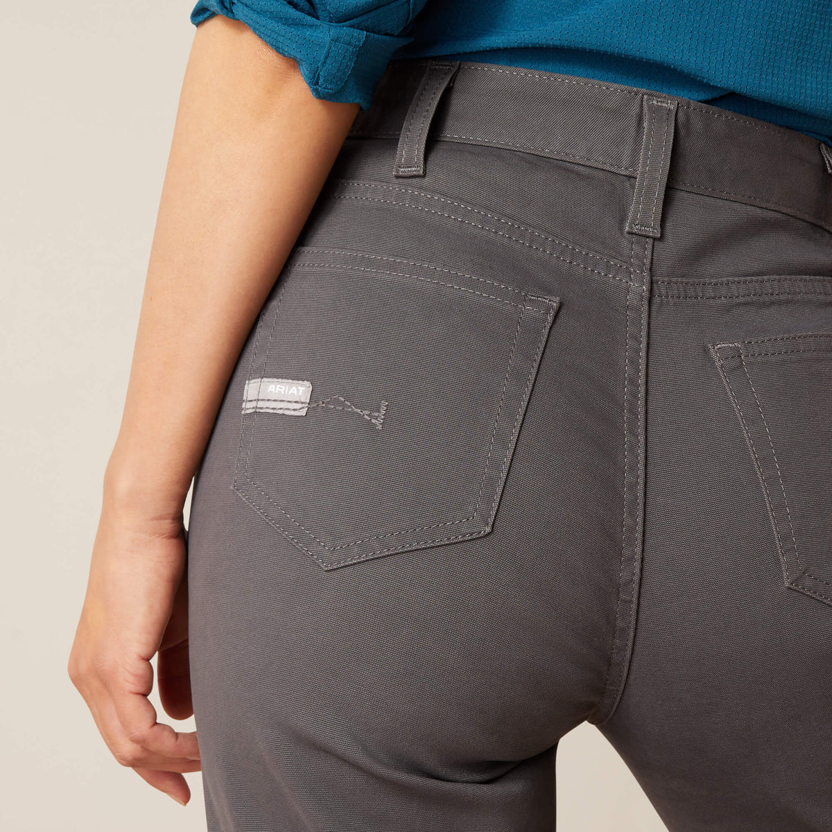 Women Rebar PR DuraStretch Made Tough Double Front Straight Pant | Ariat near me