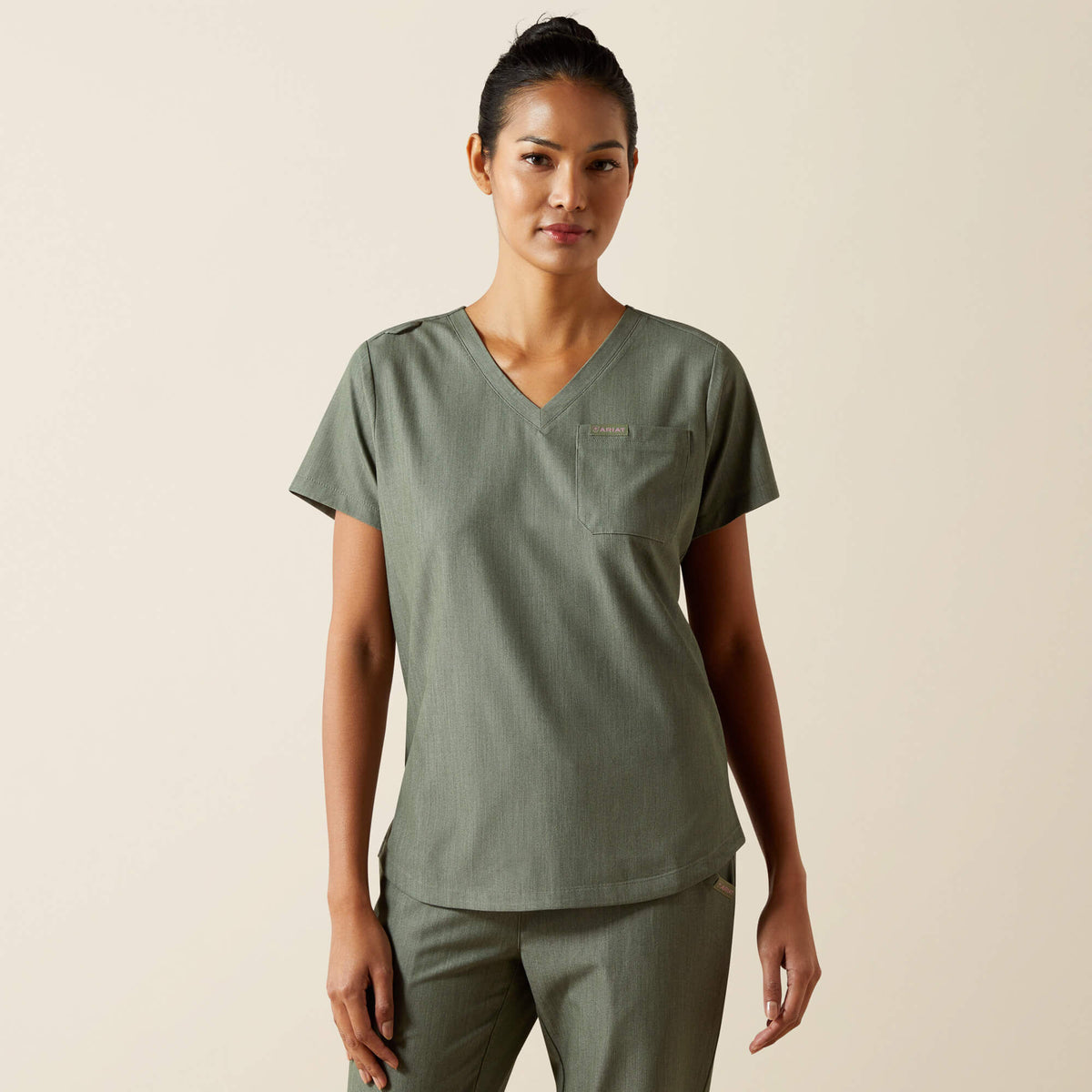 Women Beth Basic Scrub Top | Ariat Online
