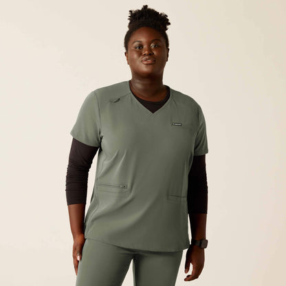 Women Clara 6 Pocket Scrub Top | Ariat on sale