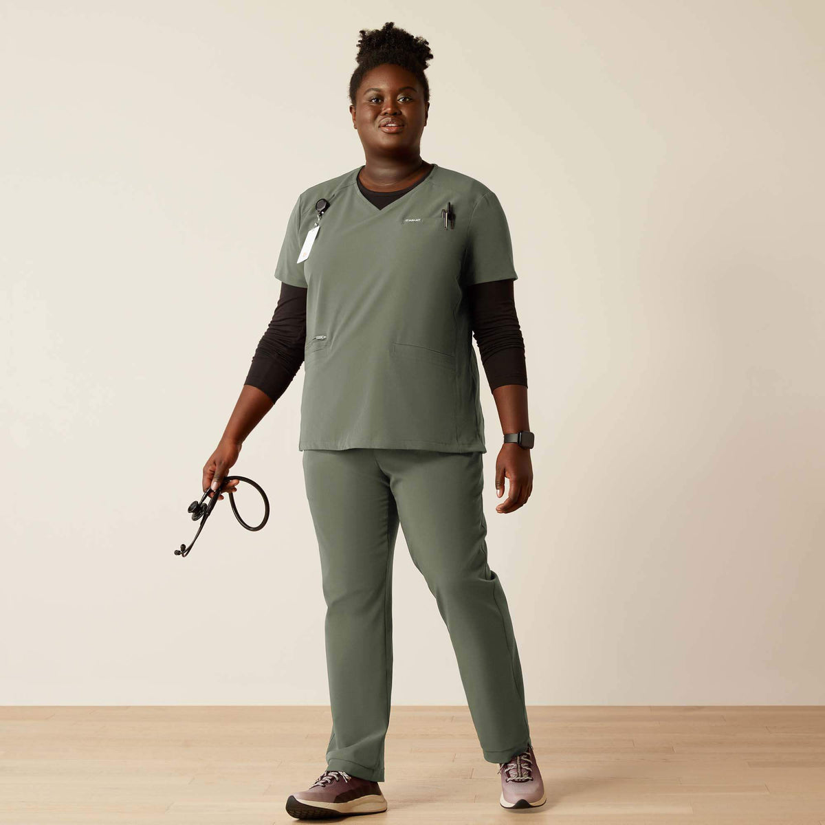Women Clara 6 Pocket Scrub Top | Ariat on sale