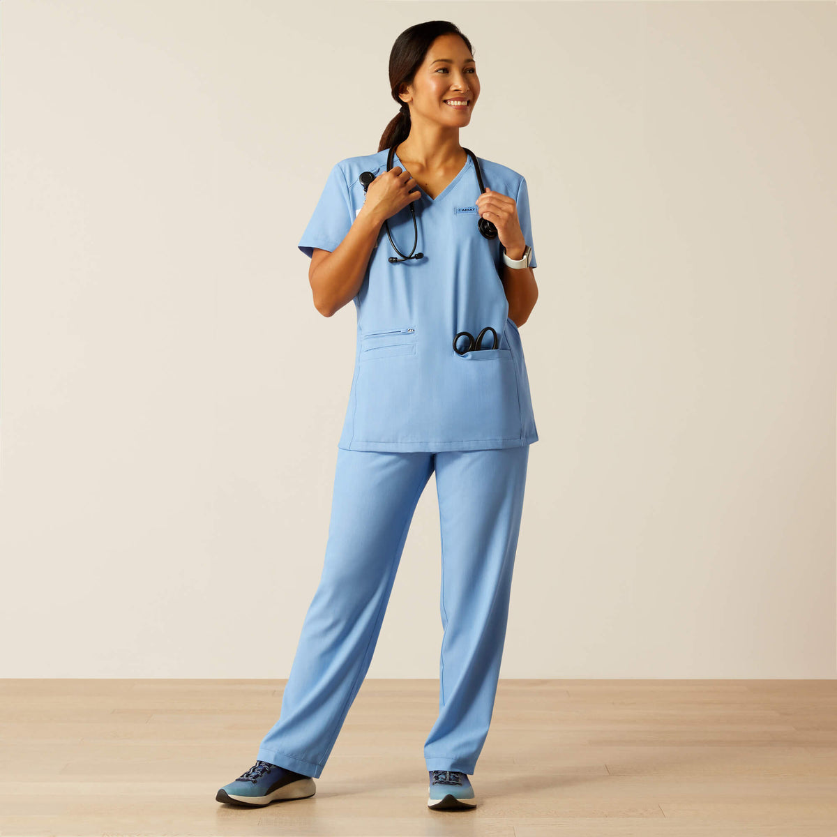 Women Clara 6 Pocket Scrub Top | Ariat Online