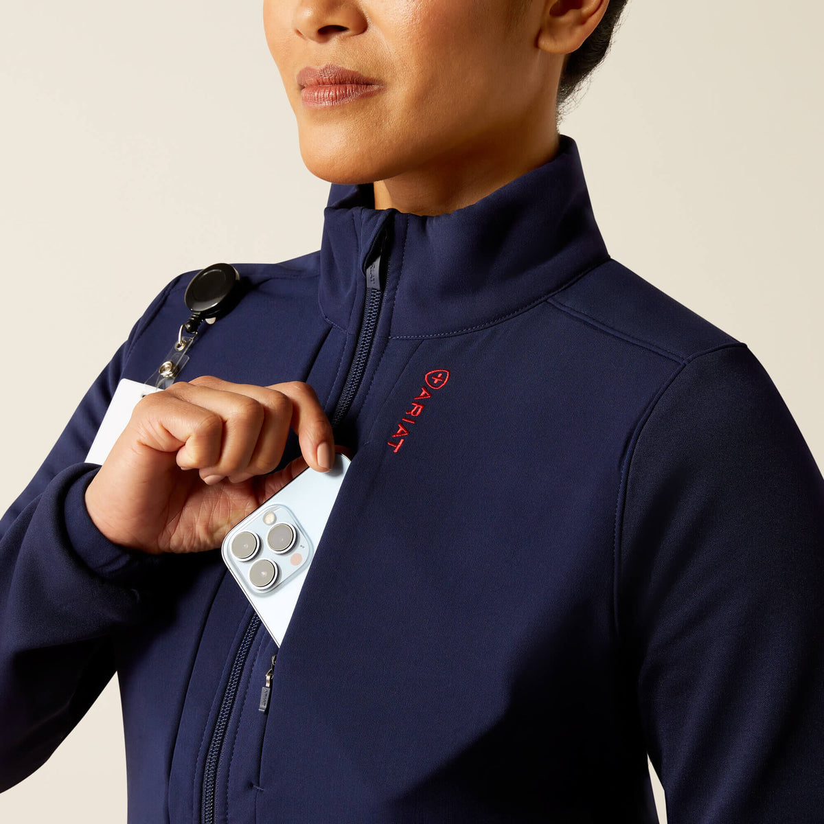 Women Sina Fleece Scrub Jacket | Ariat for sale