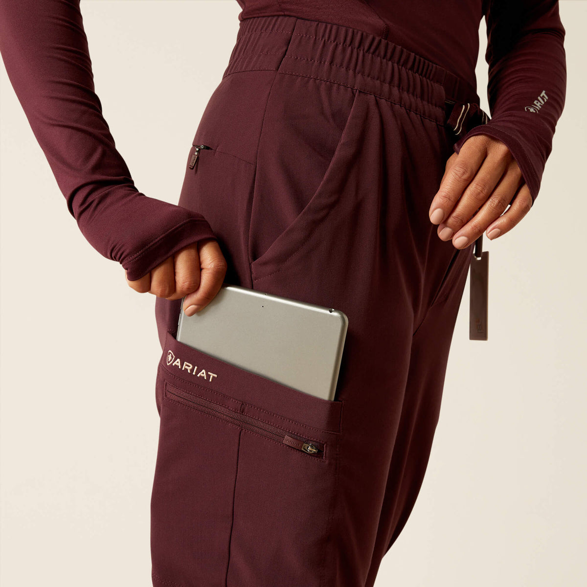 Women Blackwell Cargo Stretch Jogger Scrub Pant | Ariat near me