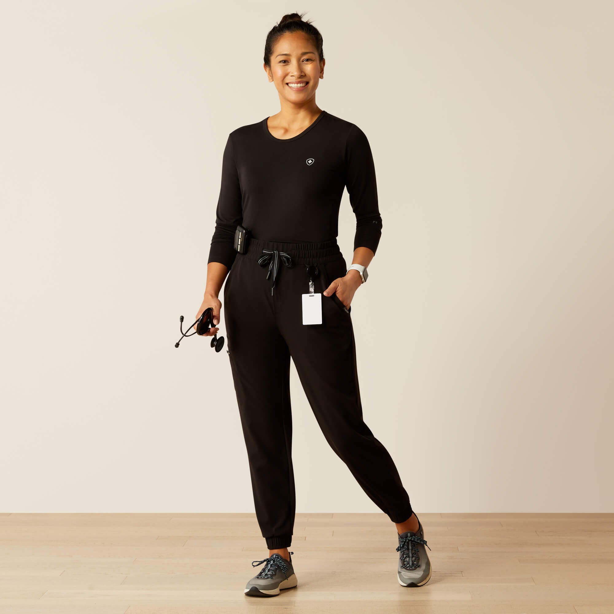 Women Blackwell Cargo Stretch Jogger Scrub Pant | Ariat on sale