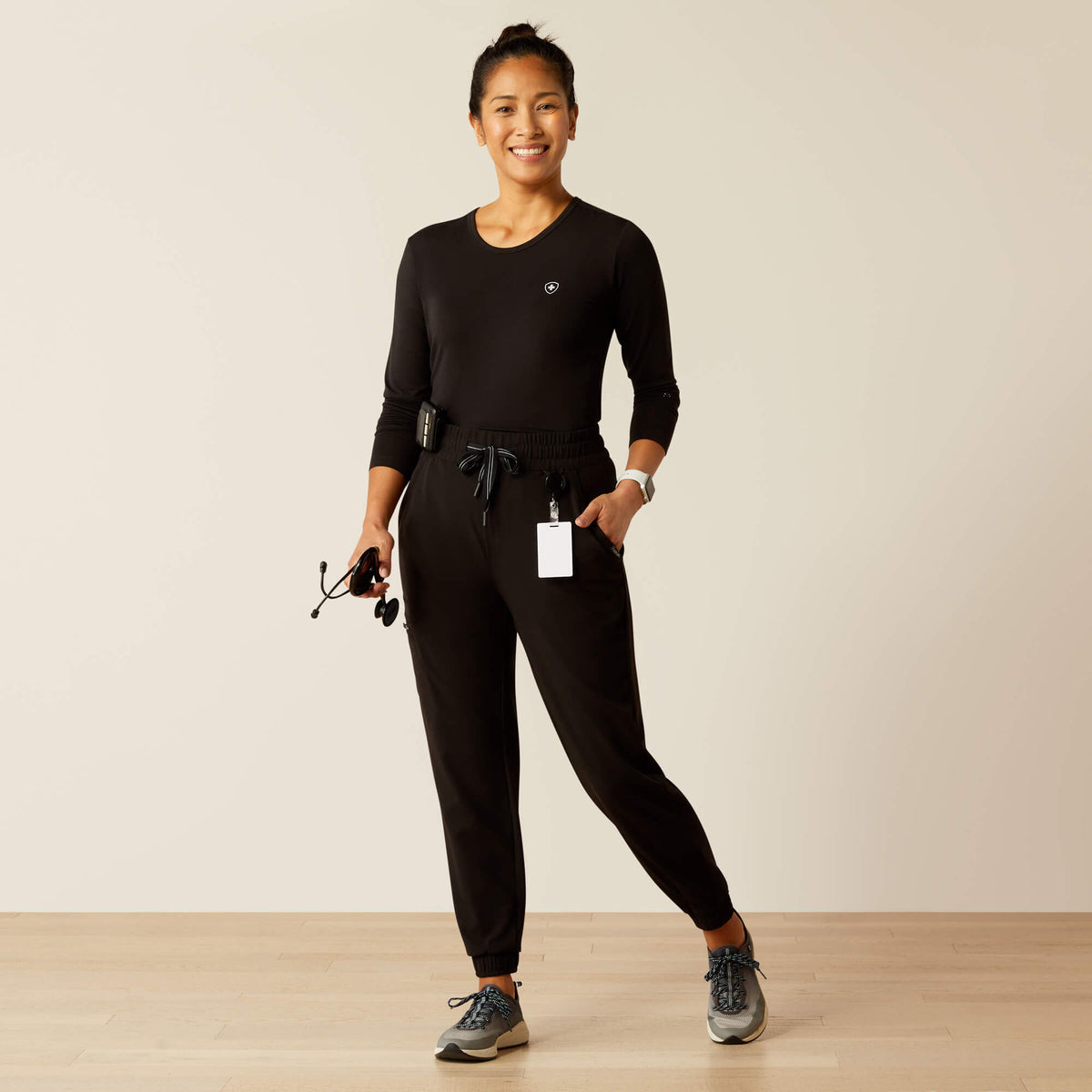 Women Blackwell Cargo Stretch Jogger Scrub Pant | Ariat on sale