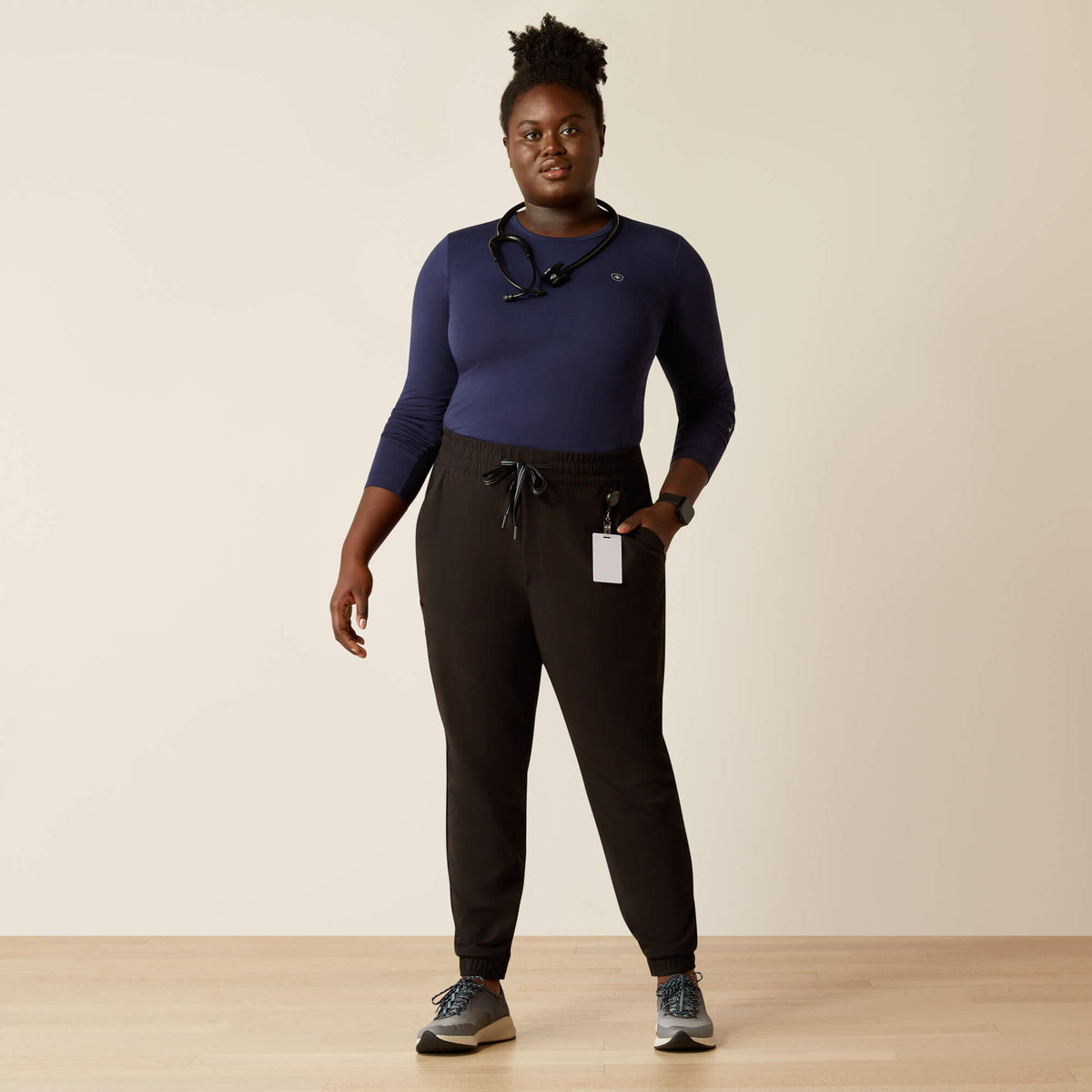 Women Blackwell Cargo Stretch Jogger Scrub Pant | Ariat on sale