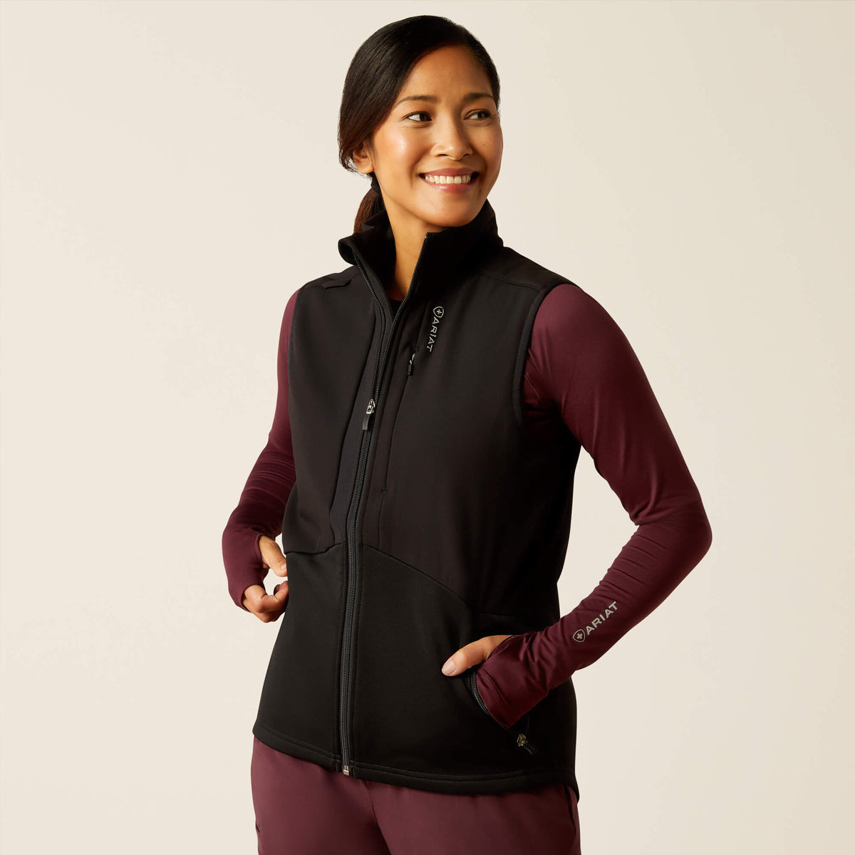 Women Sina Fleece Scrub Vest | Ariat