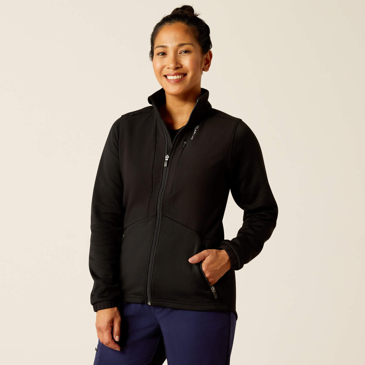 Women Sina Fleece Scrub Jacket | Ariat us