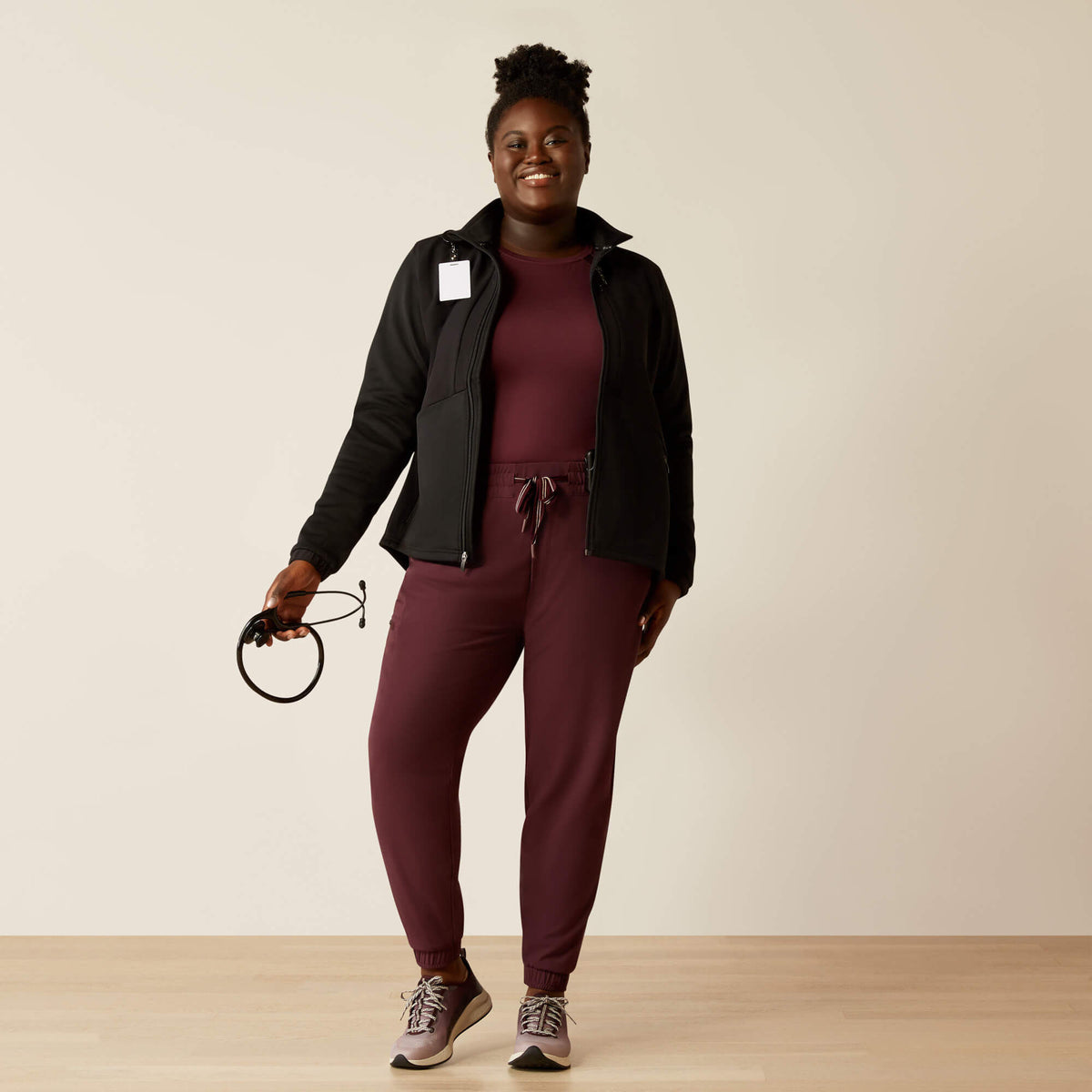Women Sina Fleece Scrub Jacket | Ariat us