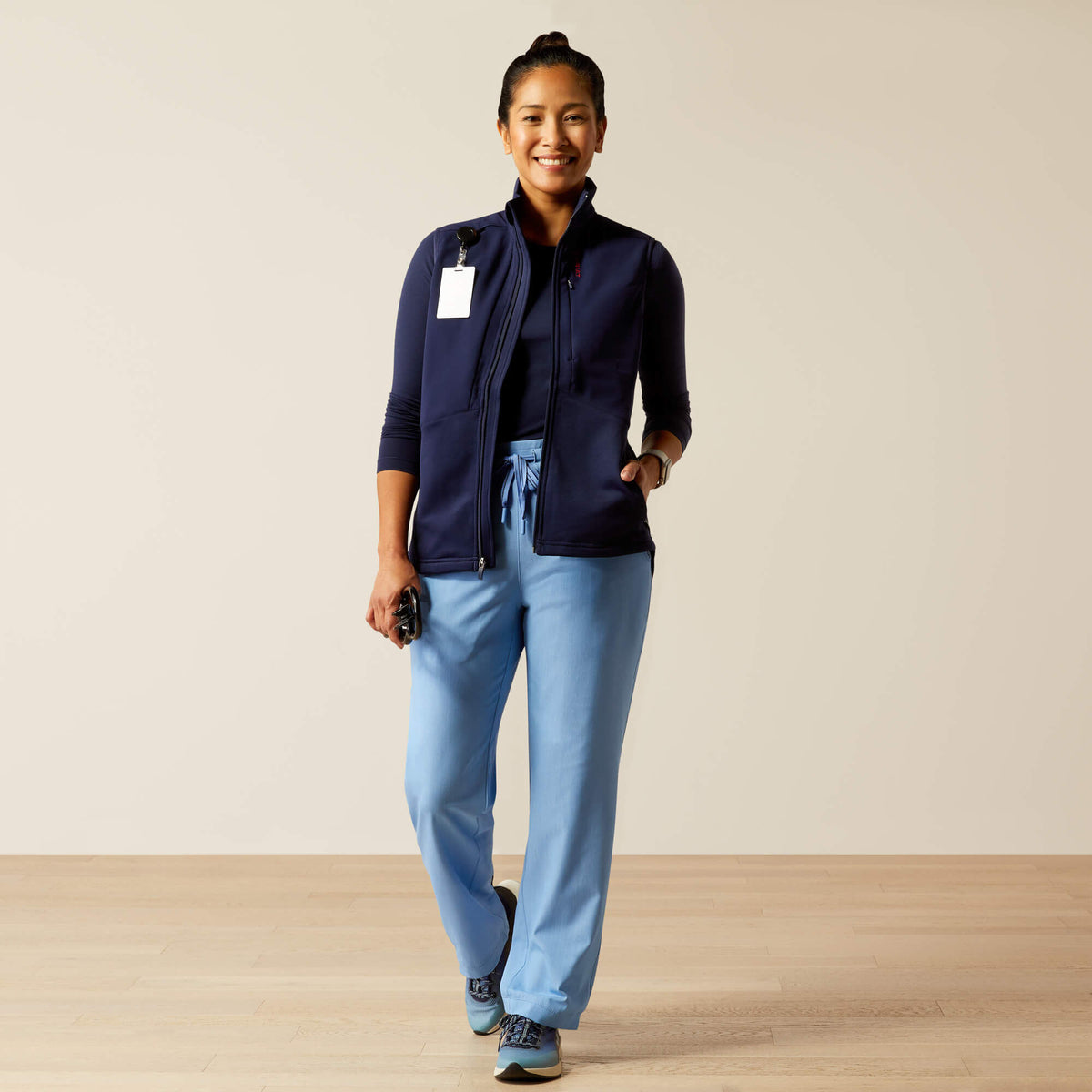 Women Sina Fleece Scrub Vest | Ariat near me