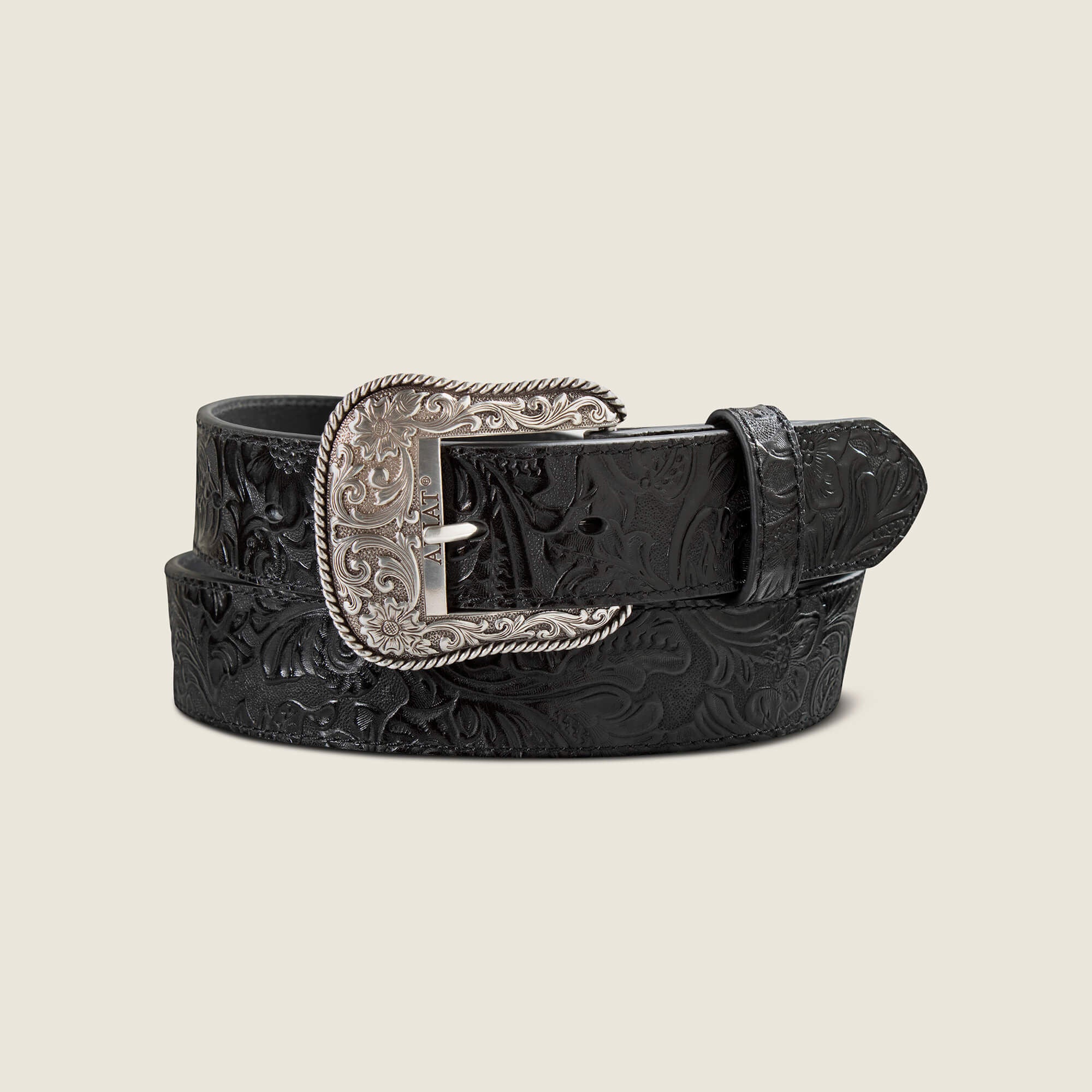 Women Floral Embossed Rope Belt | Ariat