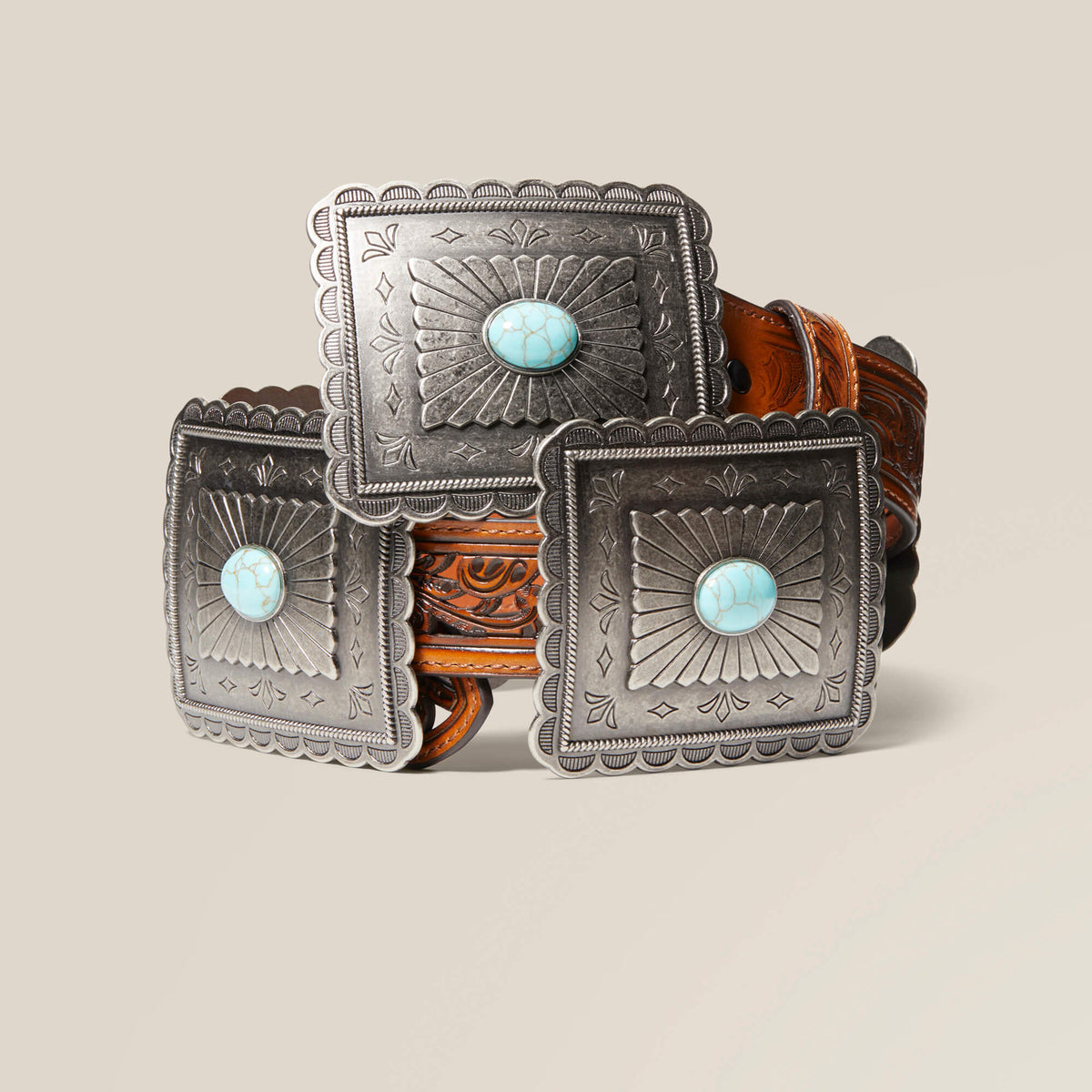 Women|Trends Turquoise Burst Concho Belt | Ariat Online