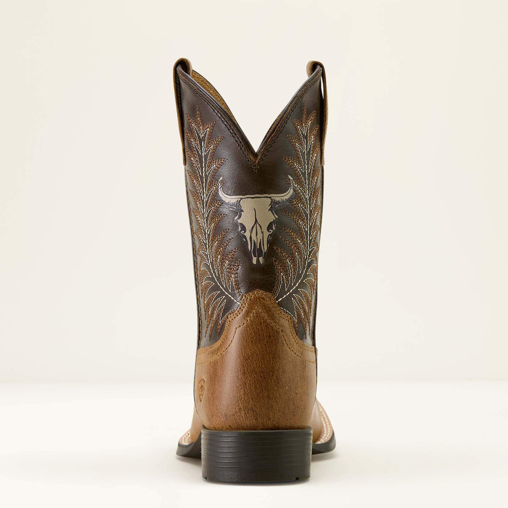 Kids Stampede Wide Square Toe Western Boot | Ariat Online