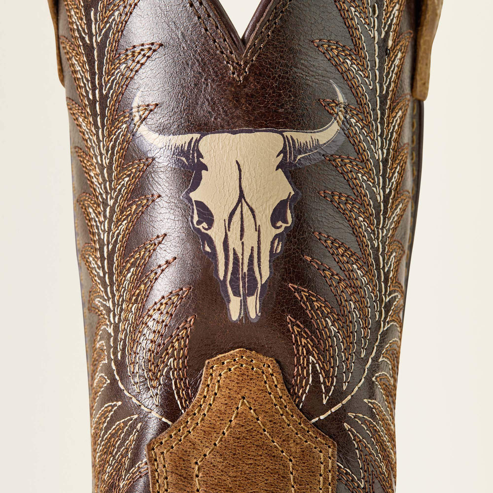 Kids Stampede Wide Square Toe Western Boot | Ariat Online