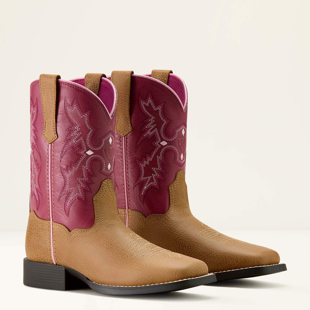 Kids Tombstone Wide Square Toe Western Boot | Ariat Outlet