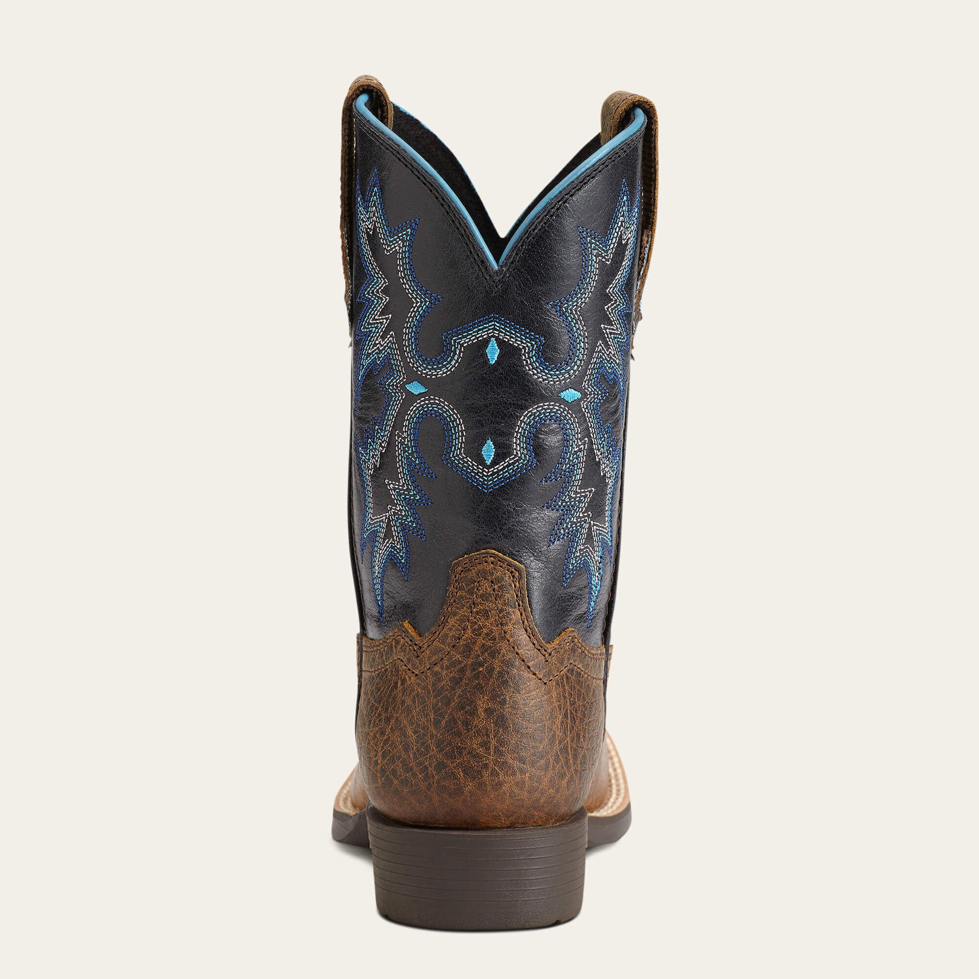 Kids Tombstone Wide Square Toe Western Boot | Ariat on sale