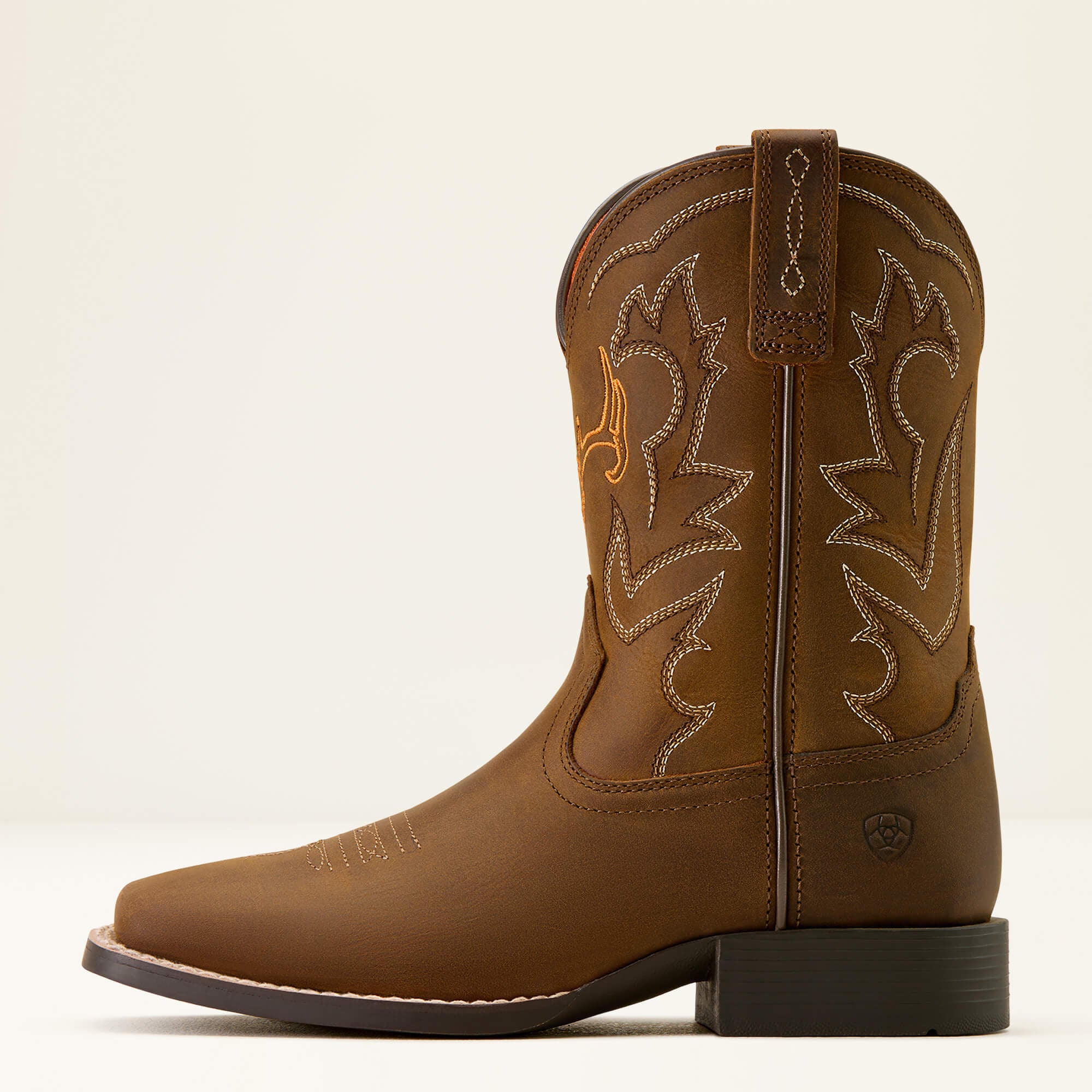 Kids Deer Ridge Wide Square Toe Western Boot | Ariat Outlet