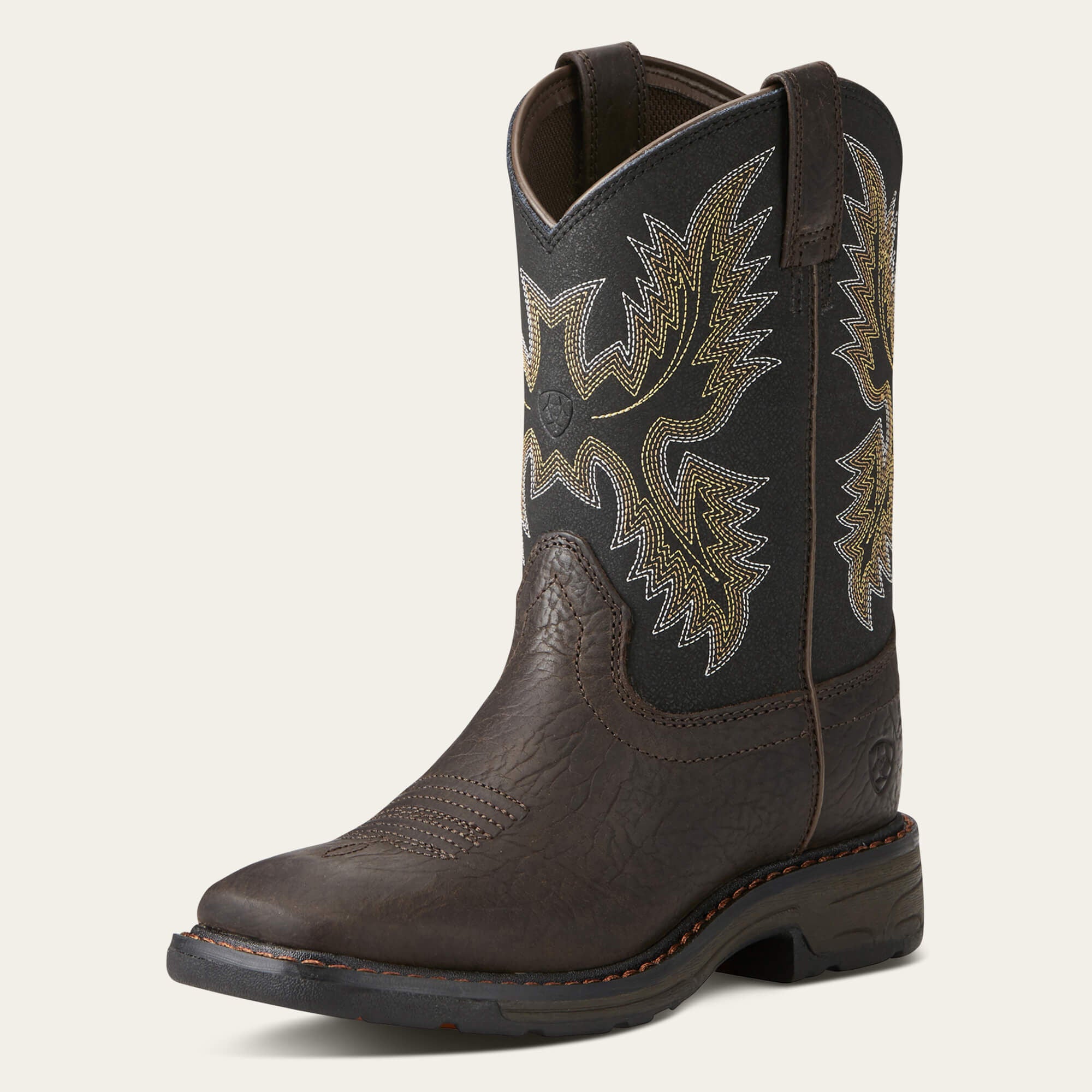 Kids WorkHog Wide Square Toe Boot | Ariat for sale