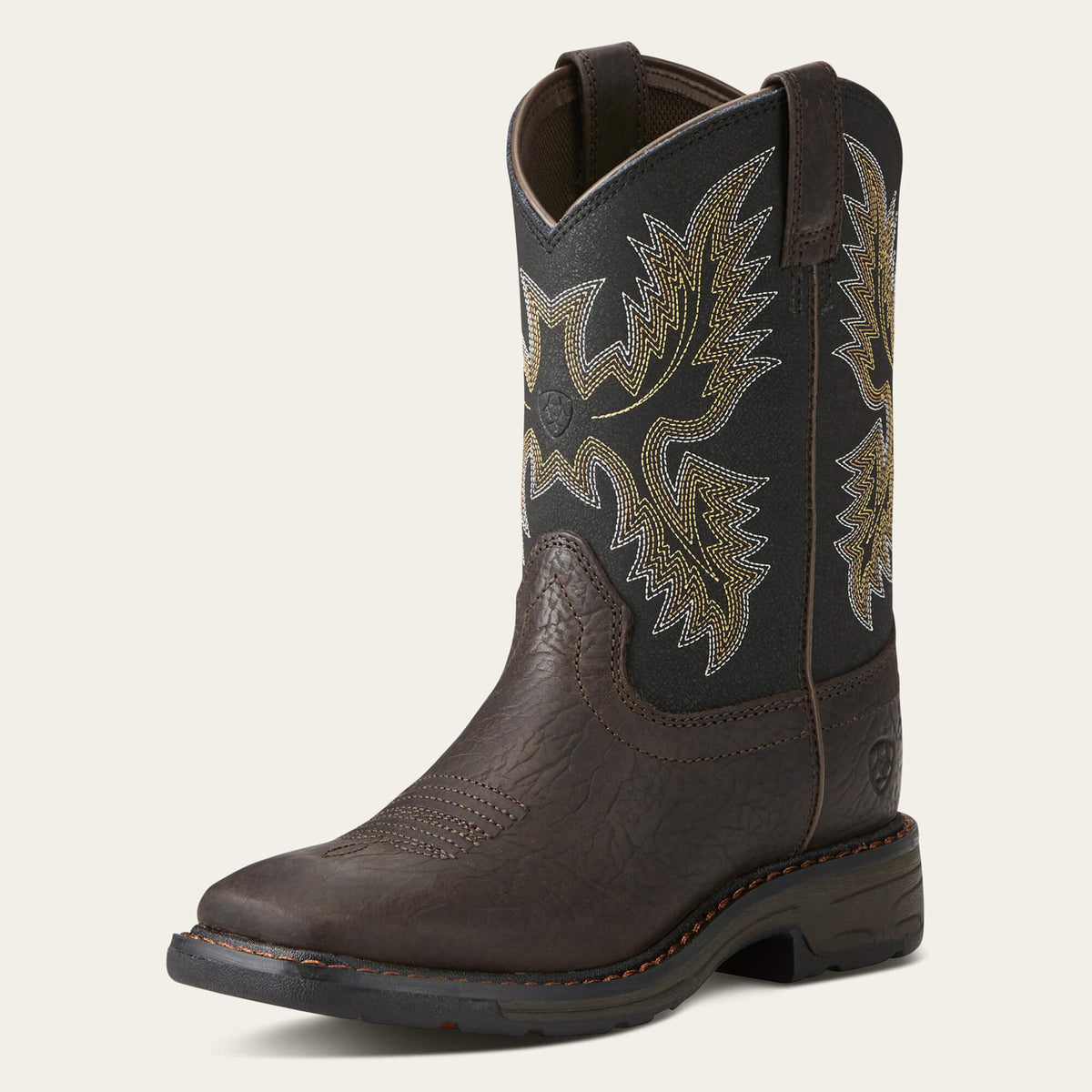 Kids WorkHog Wide Square Toe Boot | Ariat for sale