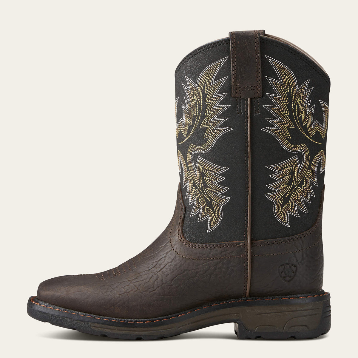 Kids WorkHog Wide Square Toe Boot | Ariat for sale