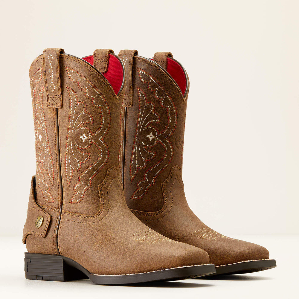 Kids Quickdraw EZ Zip Western Boot | Ariat Online