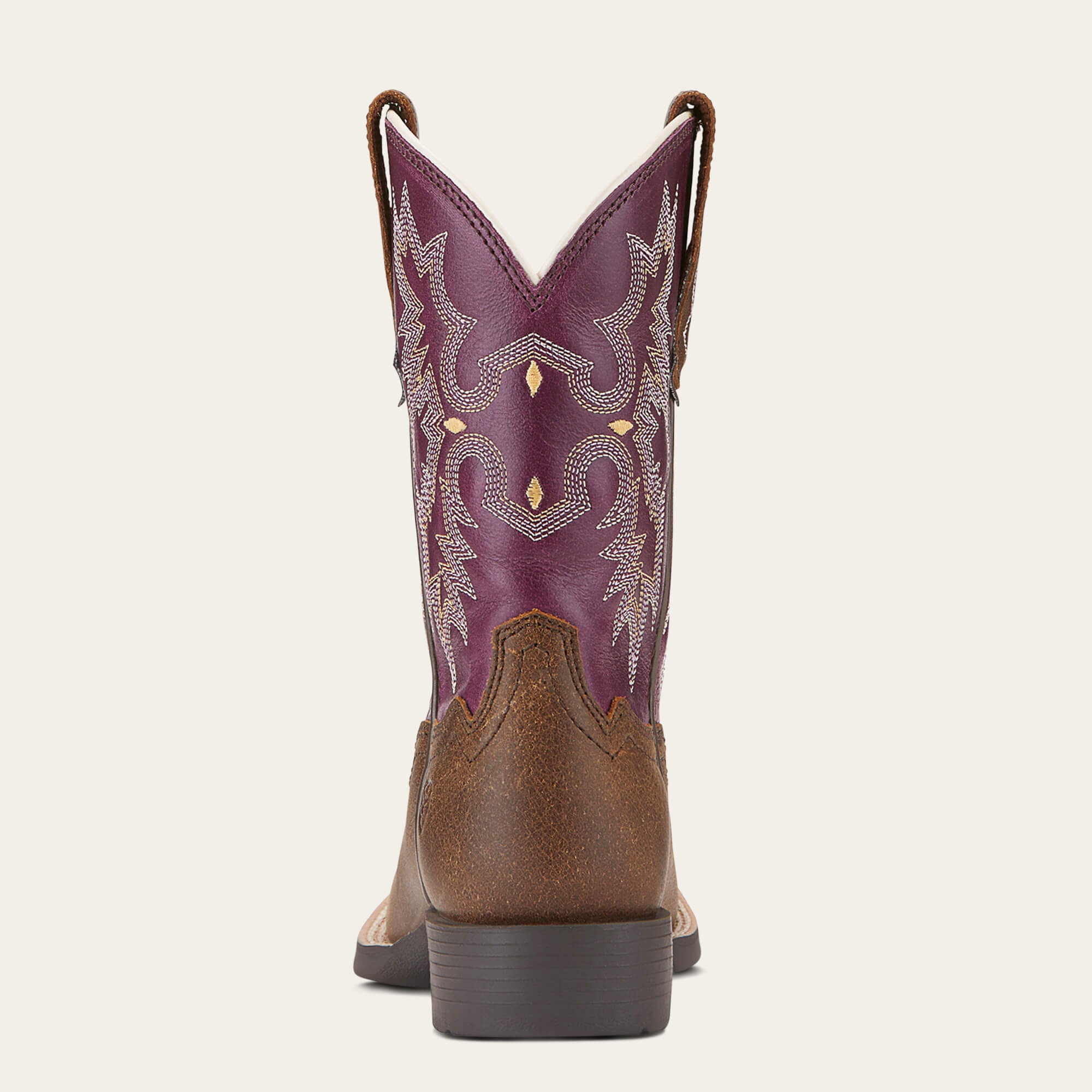 Kids Tombstone Wide Square Toe Western Boot | Ariat Discount