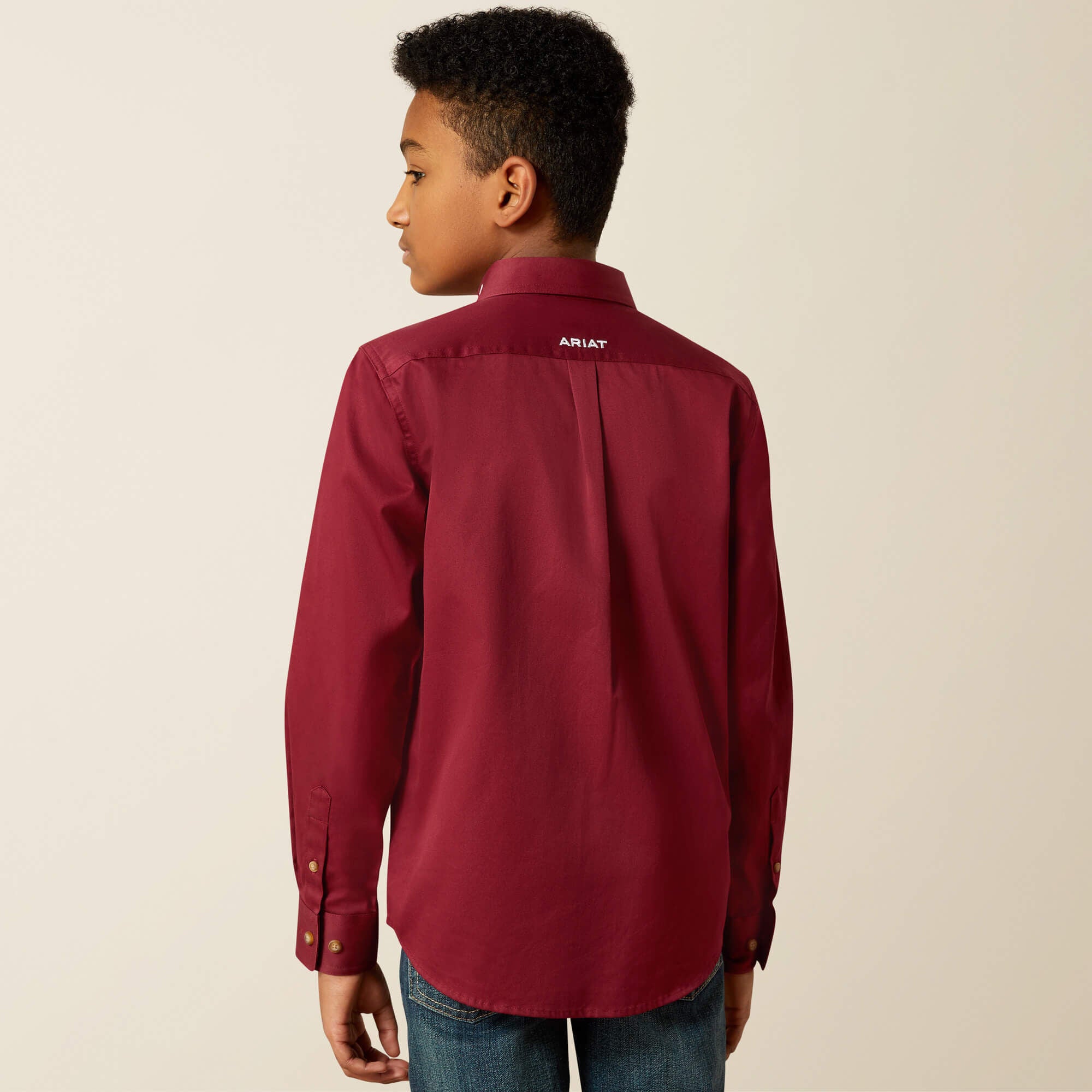 Kids Team Logo Twill Classic Fit Shirt | Ariat near me