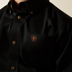 Kids Solid Twill Classic Fit Shirt | Ariat Outlet