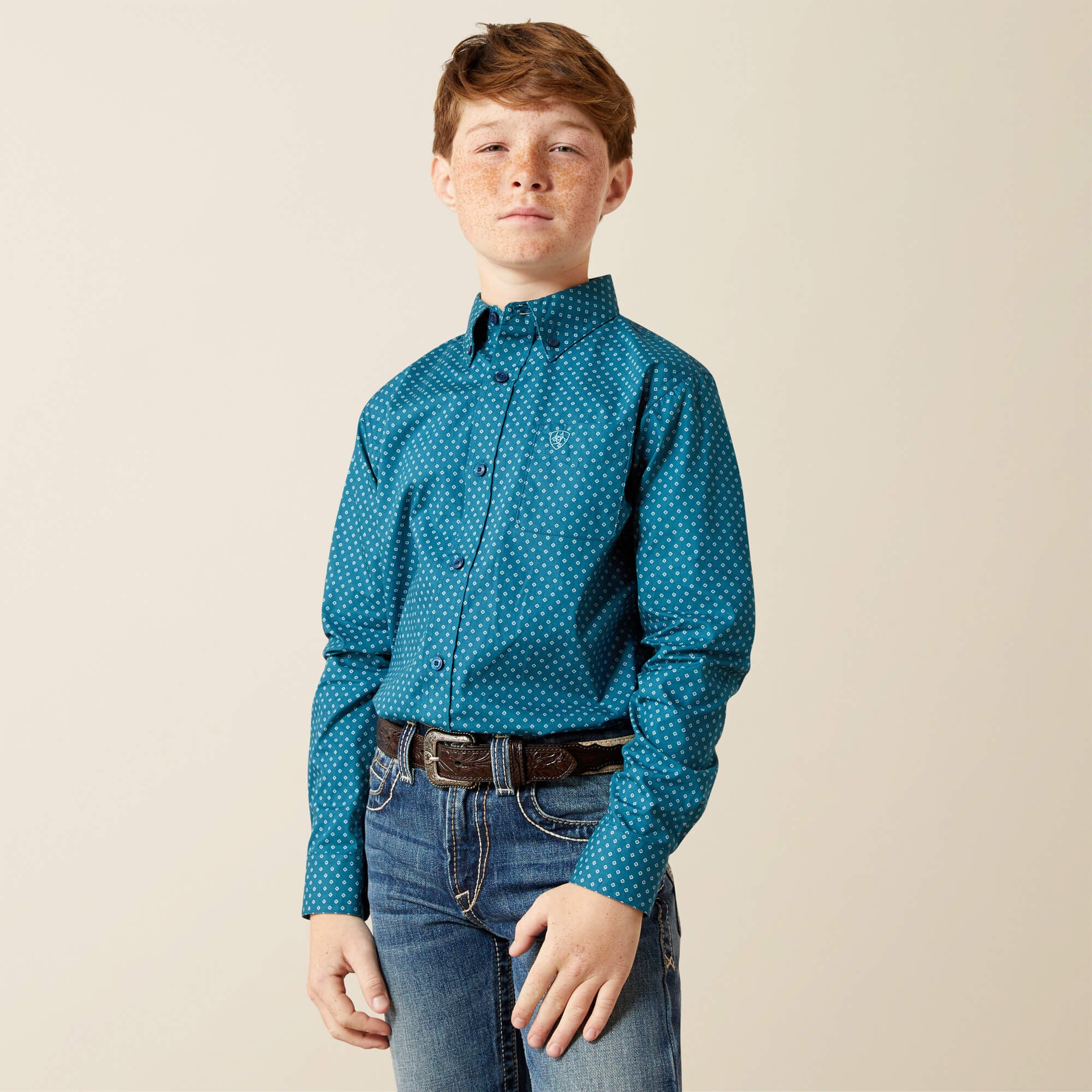 Kids Tyce Classic Fit Shirt | Ariat on sale